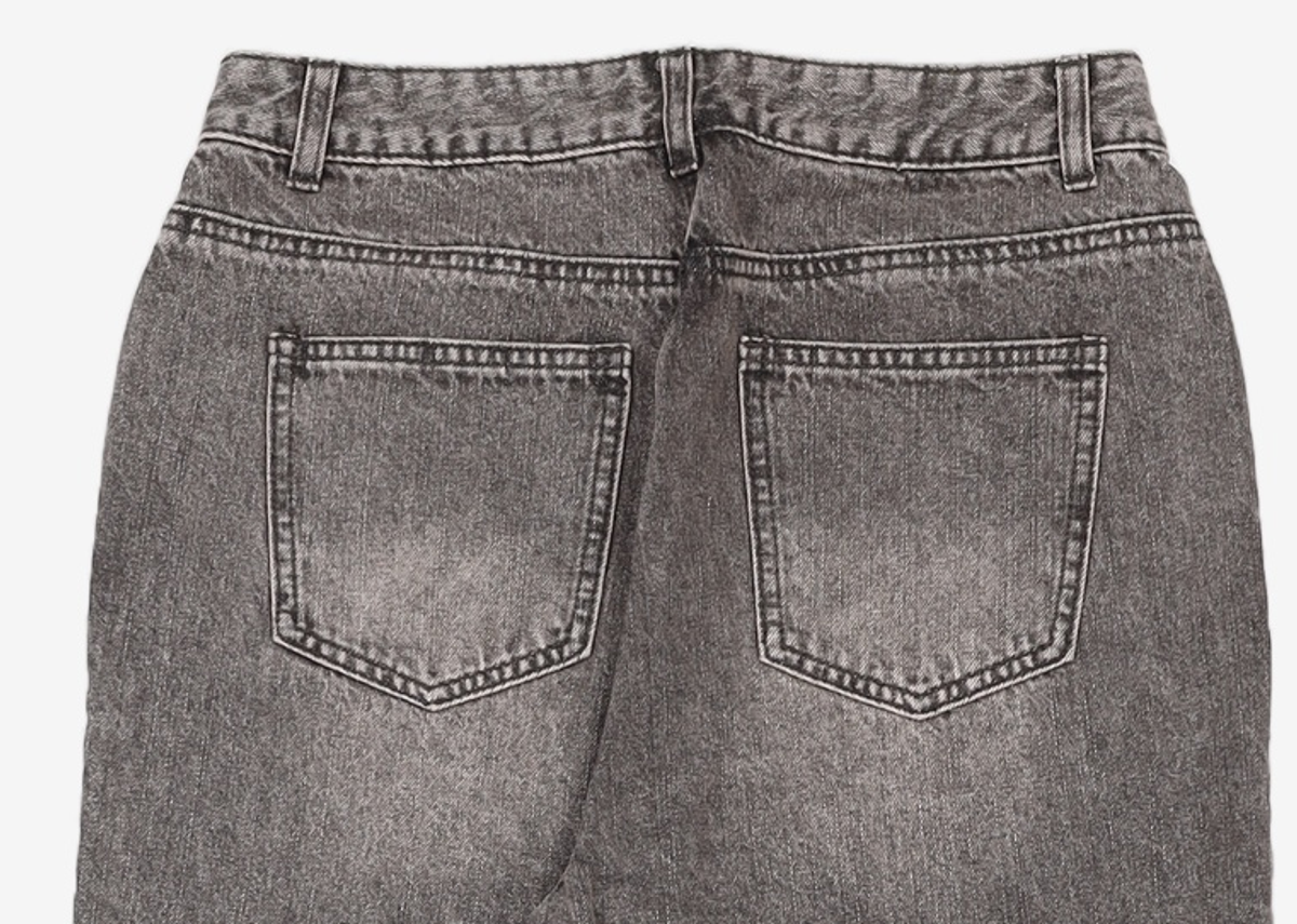 미쏘(MIXXO) 롱 스트레이트 빈티지워싱 데님_MIWTJE297J 28