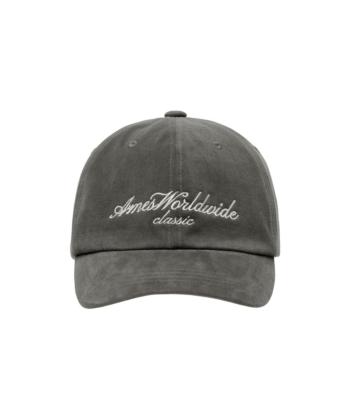 아메스 월드와이드(AMES-WORLDWIDE) CLASSIC LOGO BALL CAP CHARCOAL
