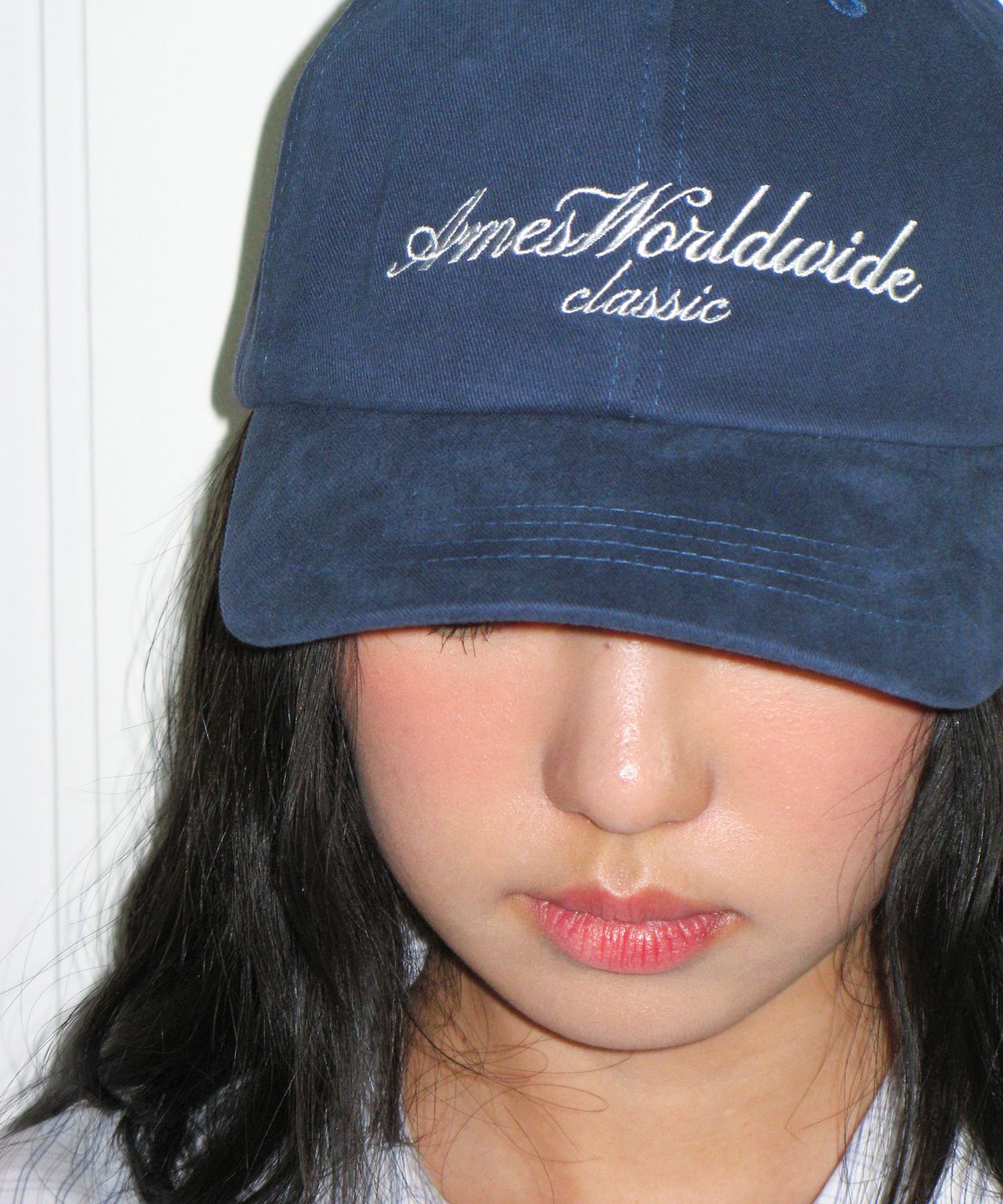 아메스 월드와이드(AMES-WORLDWIDE) CLASSIC LOGO BALL CAP NAVY