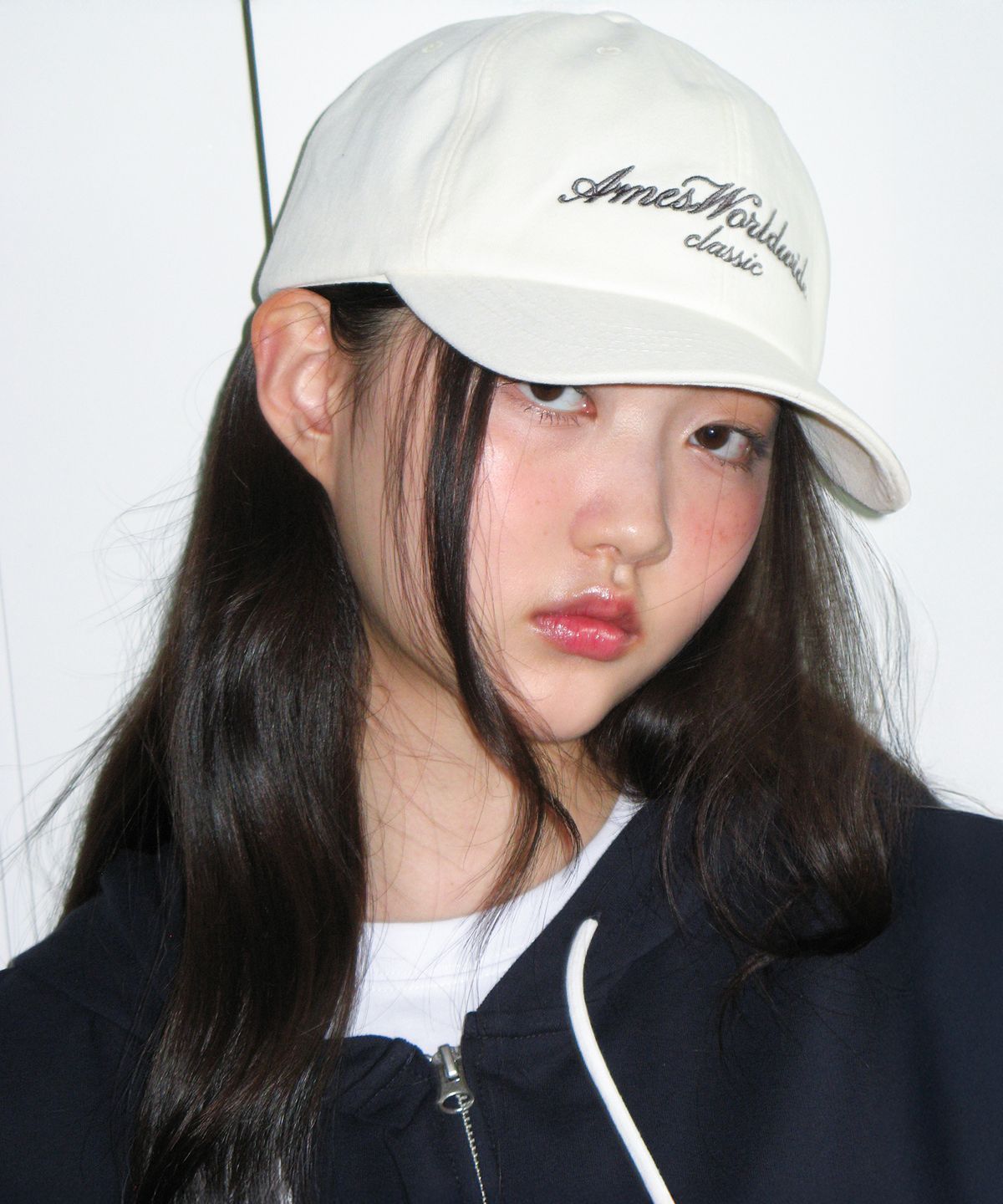 아메스 월드와이드(AMES-WORLDWIDE) CLASSIC LOGO BALL CAP CREAM