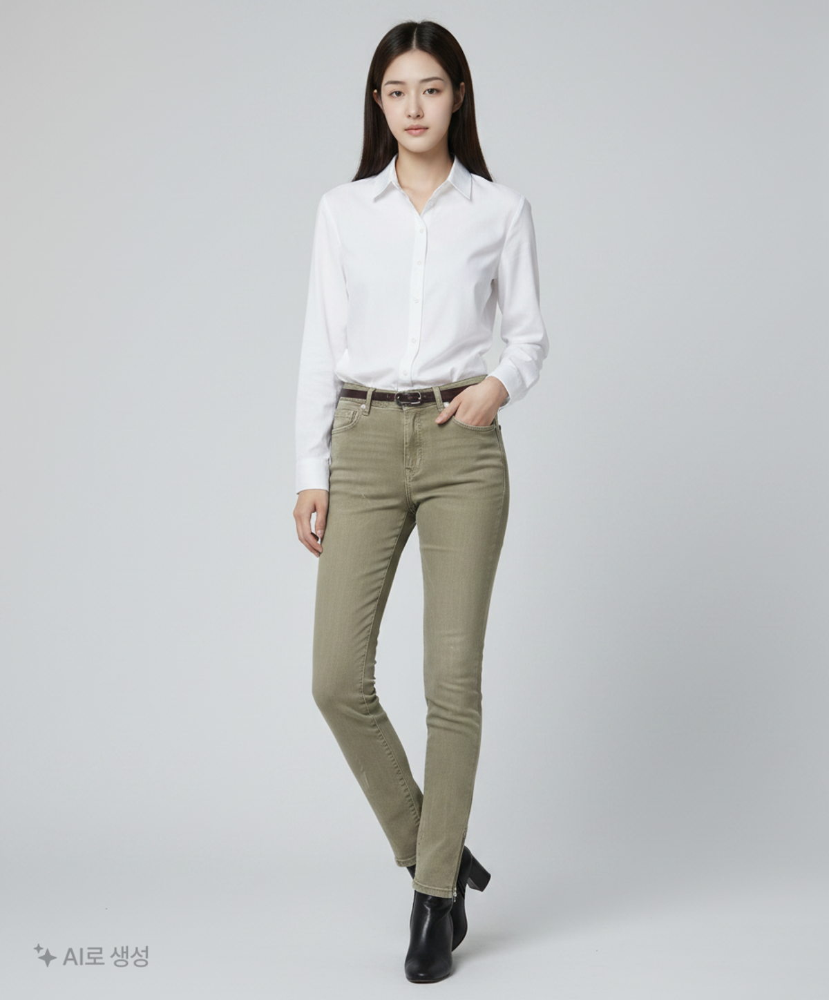 자라 우먼(ZARA WOMAN) 코튼 팬츠 36