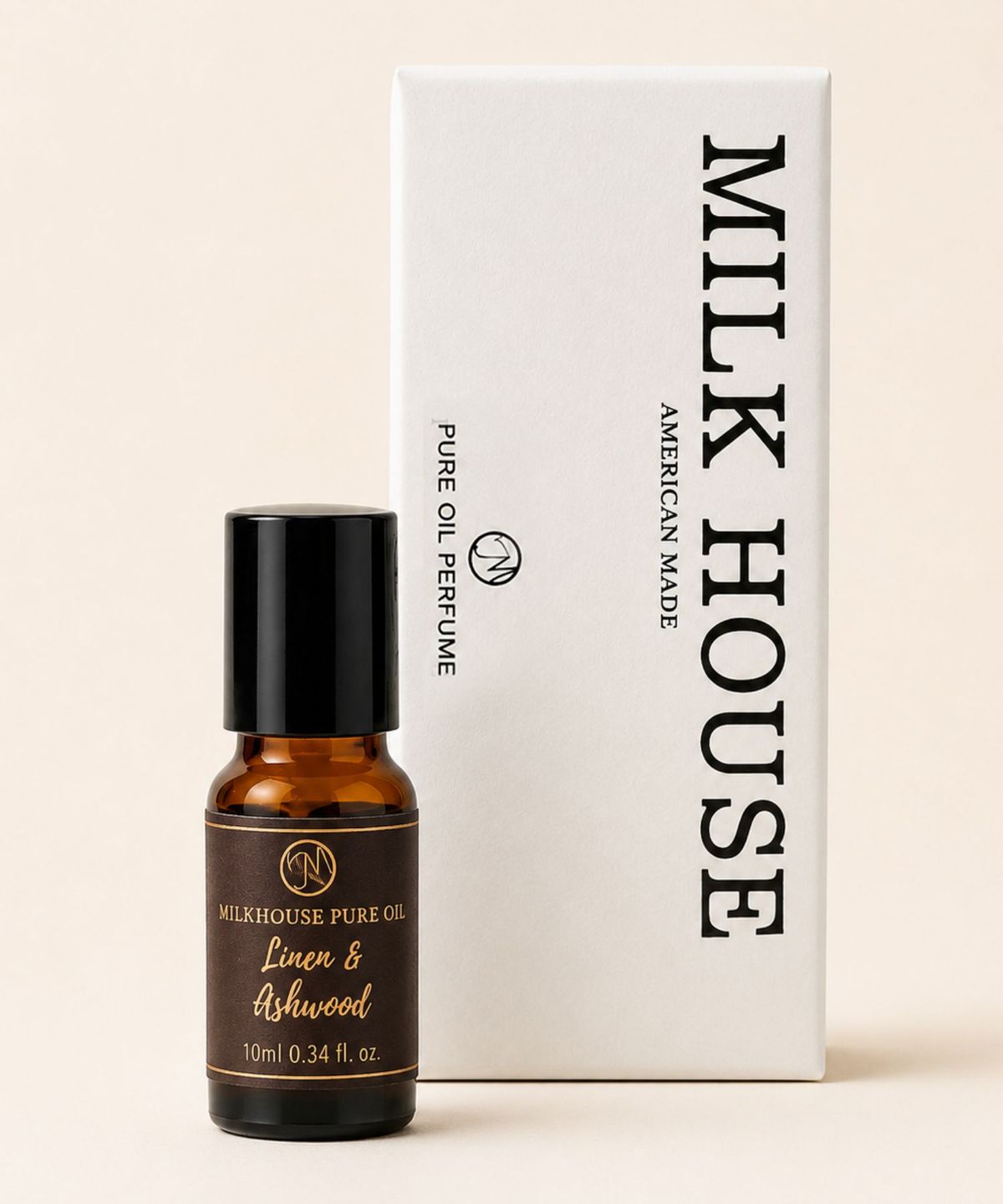 밀크하우스캔들(MILK HOUSE CANDLE) 엑스트레 드 오일 퍼퓸 롤온 10ml 린넨애쉬우드 니치향수