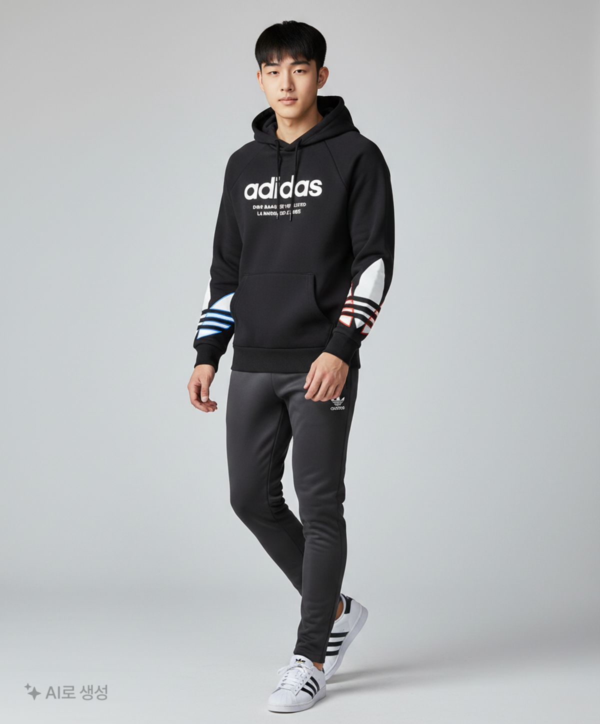 아디다스(ADIDAS) 후드 티셔츠 XS