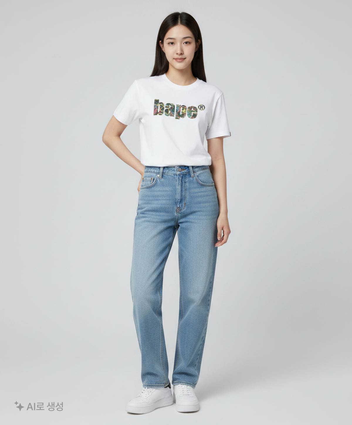 베이프(BAPE) 반소매 티셔츠 XS