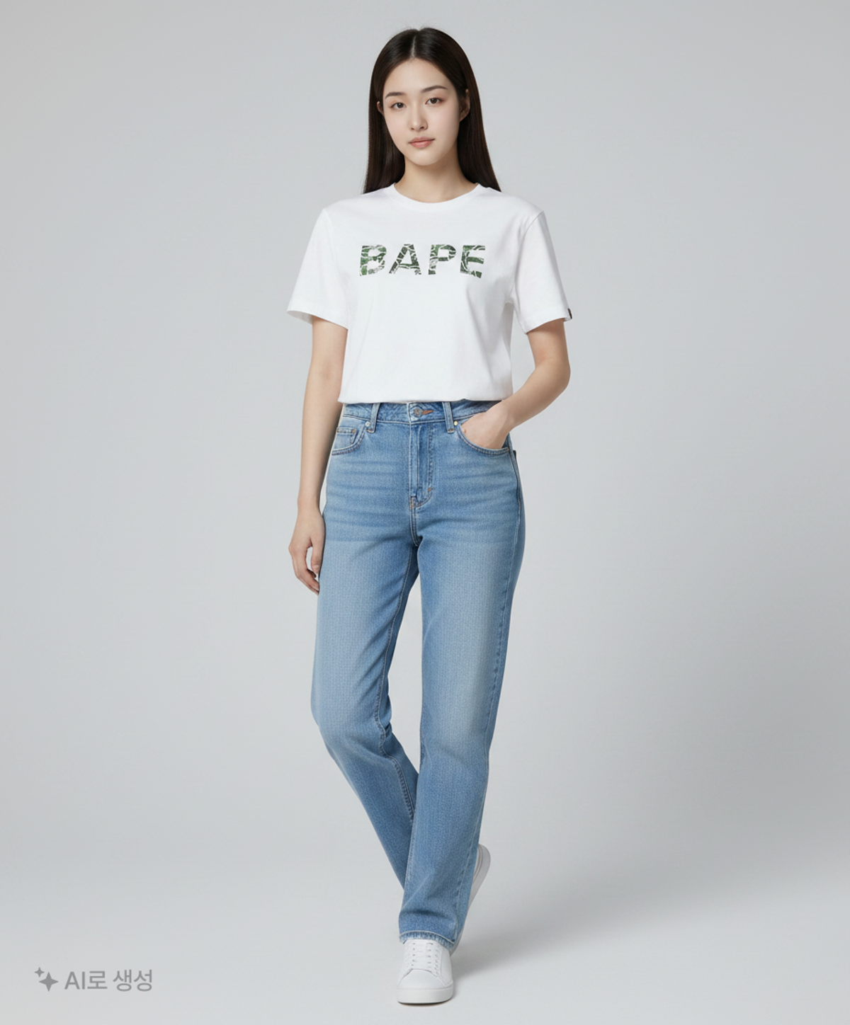베이프(BAPE) 반소매 티셔츠 XS