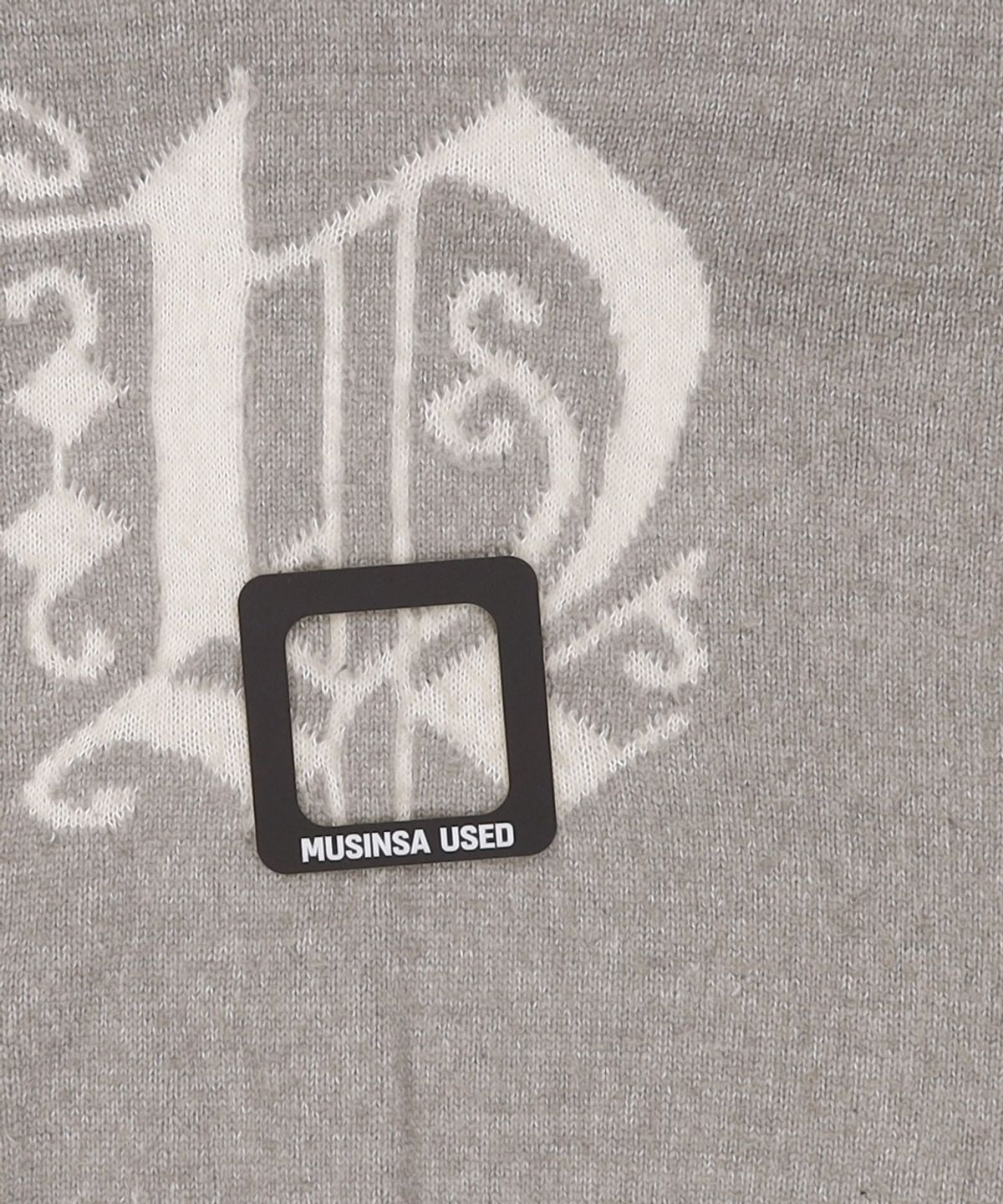 디스이즈네버댓(THISISNEVERTHAT) Fortuna N-Logo Sweater Grey XL