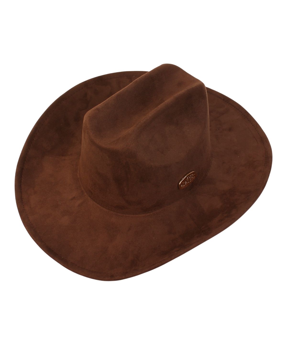 유니버셜 케미스트리(UNIVERSAL CHEMISTRY) Wire Cowboy Suede Brown Long Fedora 페도라