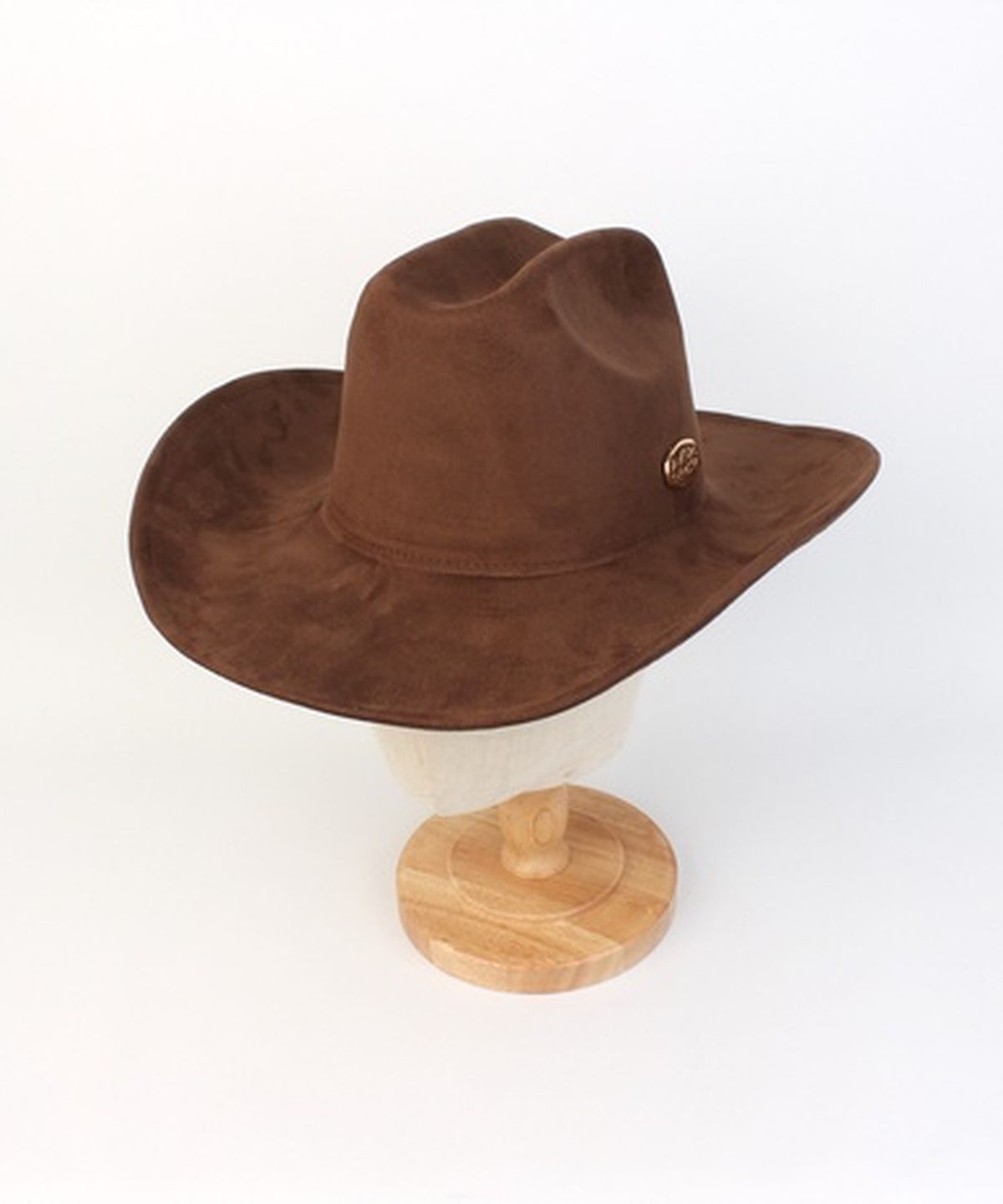 유니버셜 케미스트리(UNIVERSAL CHEMISTRY) Wire Cowboy Suede Brown Long Fedora 페도라