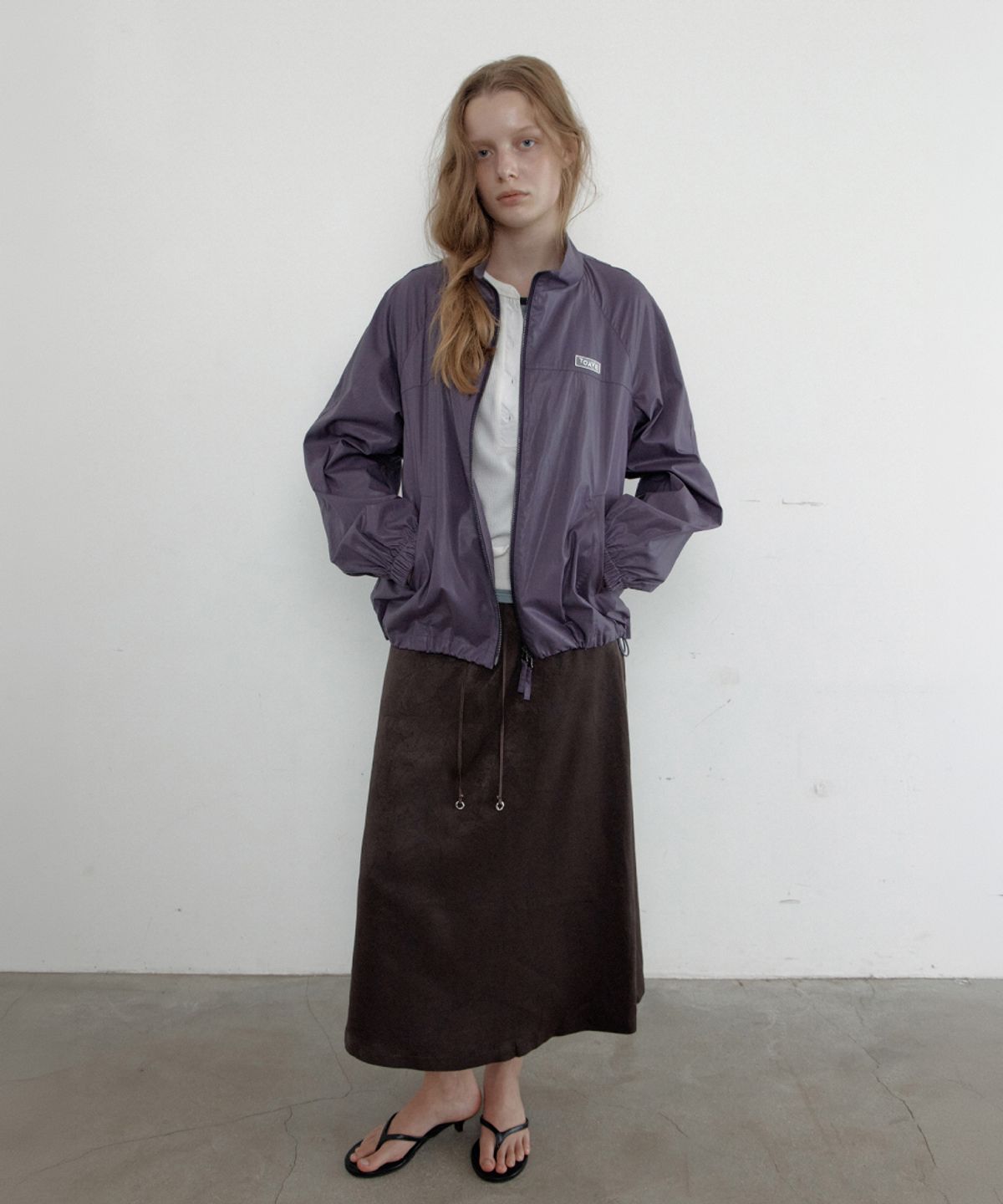 토아베(TOAVE) Rush High Neck Wind Jacket (Purple)
