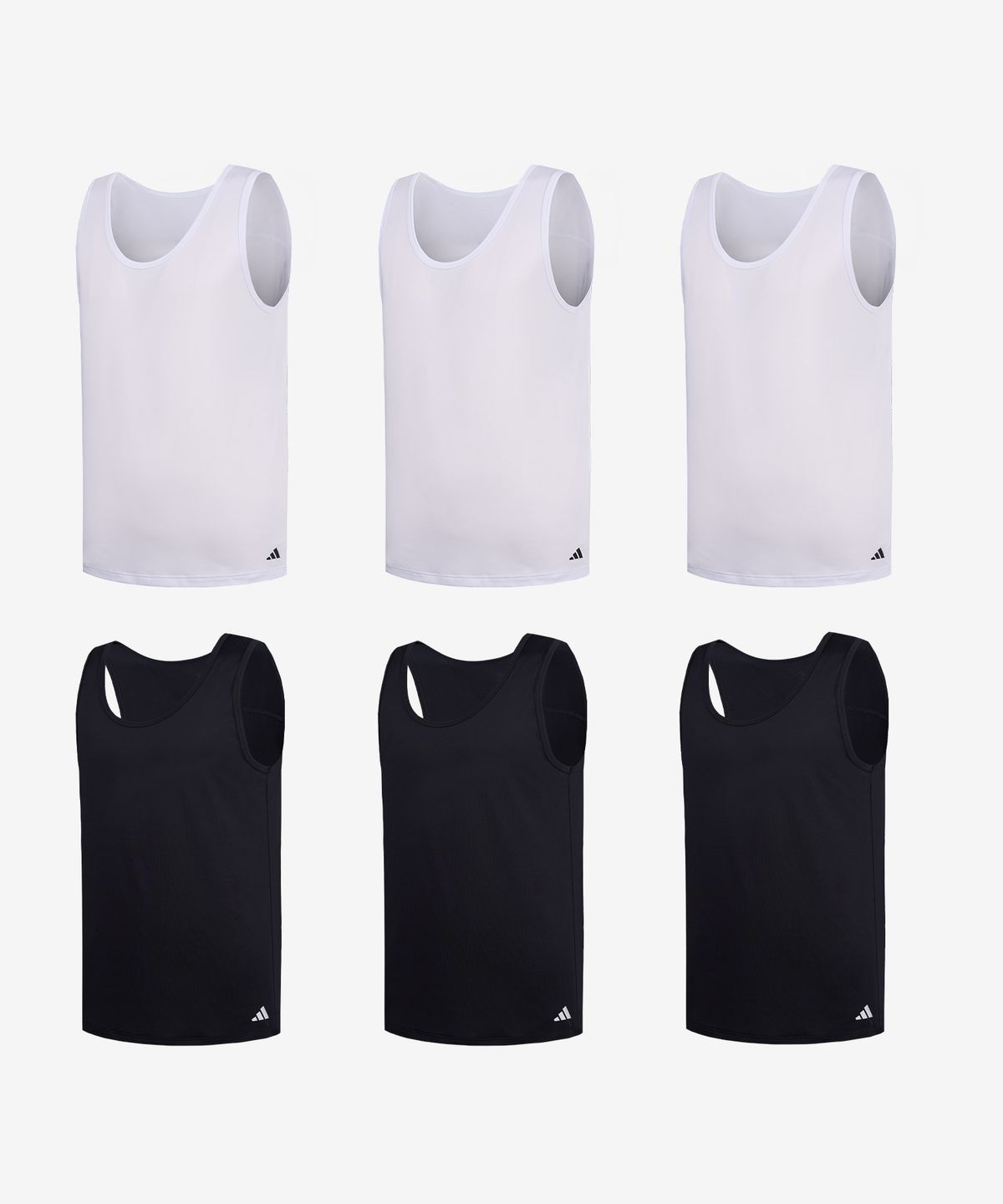 아디다스 언더웨어(ADIDAS UNDERWEAR) [6PACK] 뉴 베이직 탱크탑