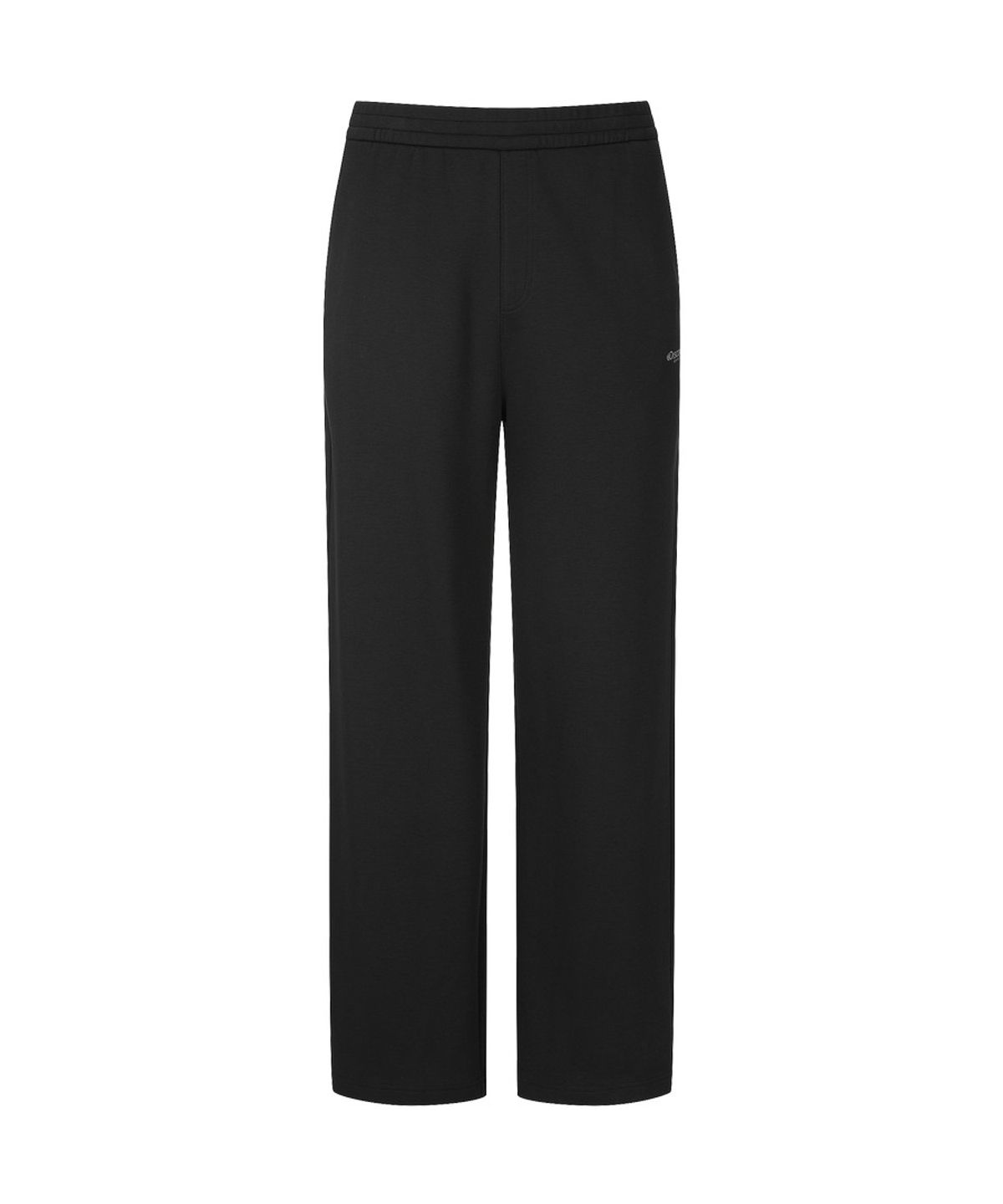 디스커버리 익스페디션(DISCOVERY EXPEDITION) 남성 조직 니트 트레이닝 스트레이트 팬츠 (BLACK)