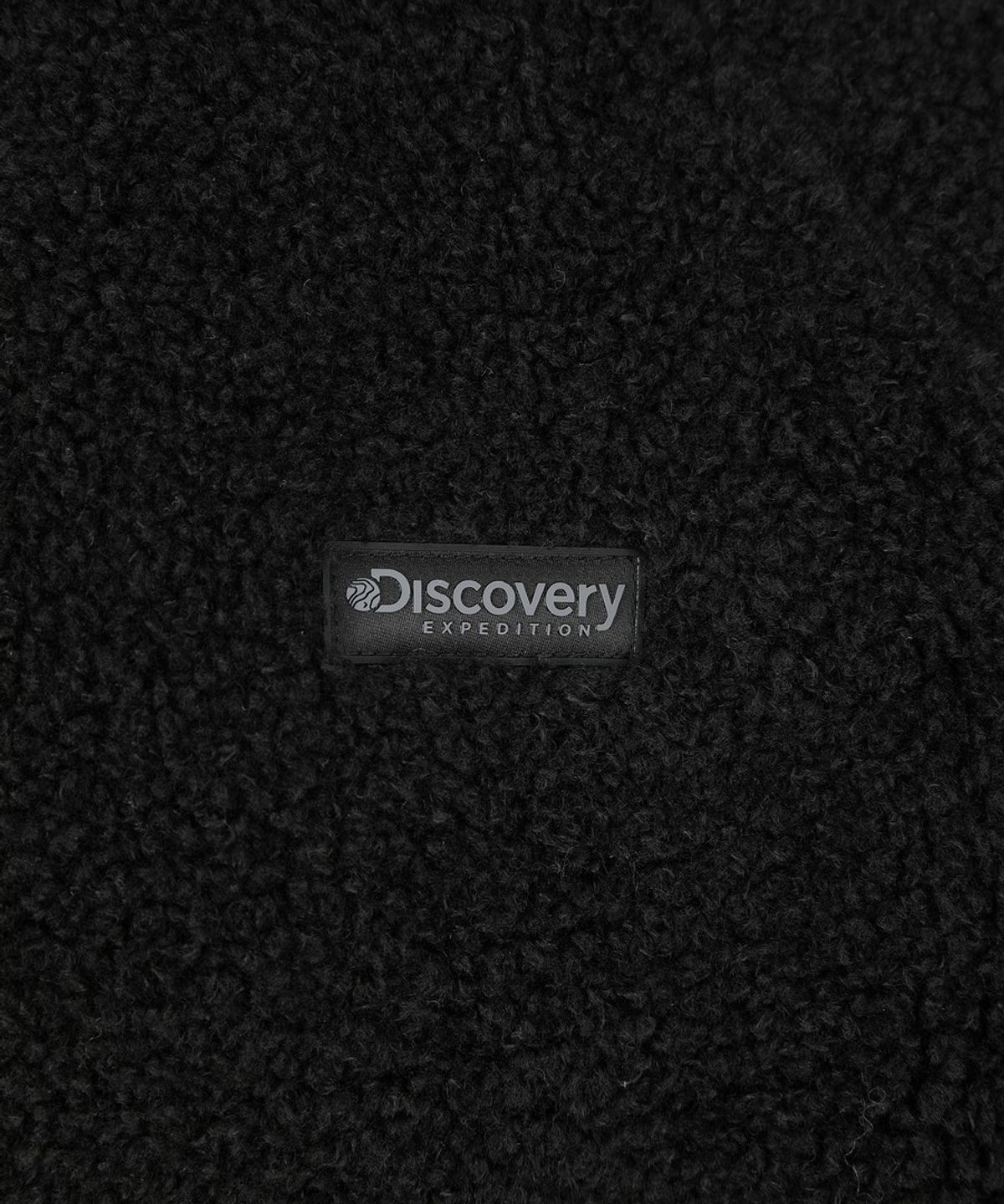디스커버리 익스페디션(DISCOVERY EXPEDITION) 유니 퀼팅 리버시블 플리스 자켓 (BLACK)