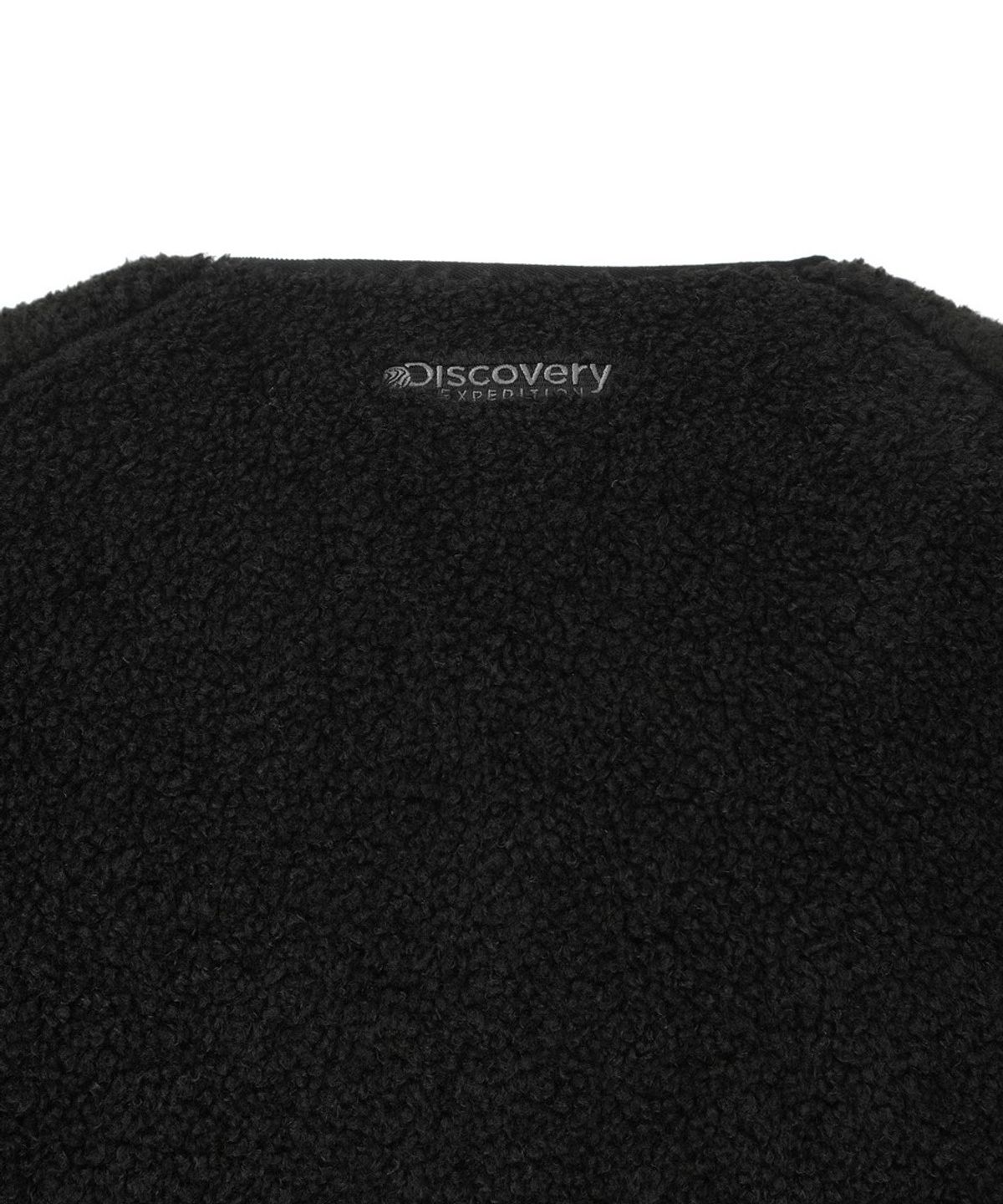디스커버리 익스페디션(DISCOVERY EXPEDITION) 유니 퀼팅 리버시블 플리스 자켓 (BLACK)