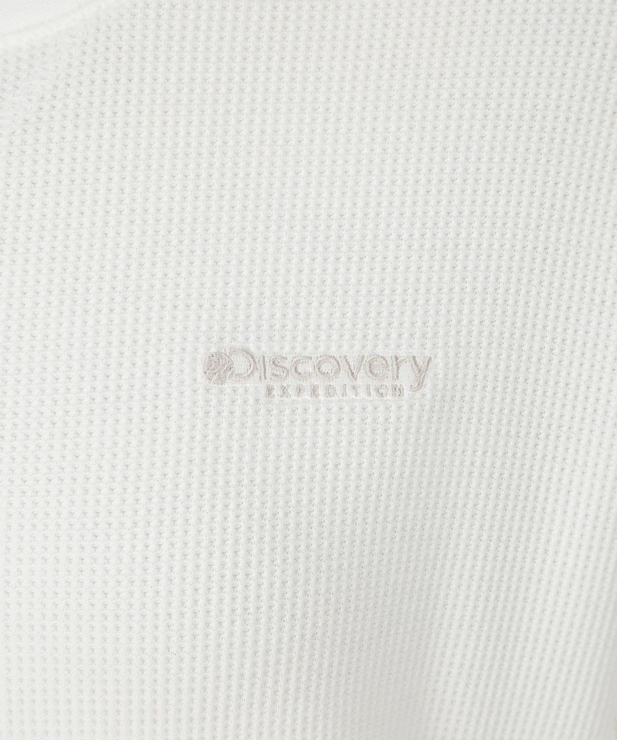 디스커버리 익스페디션(DISCOVERY EXPEDITION) 여성 와플 긴팔티 (CREAM)