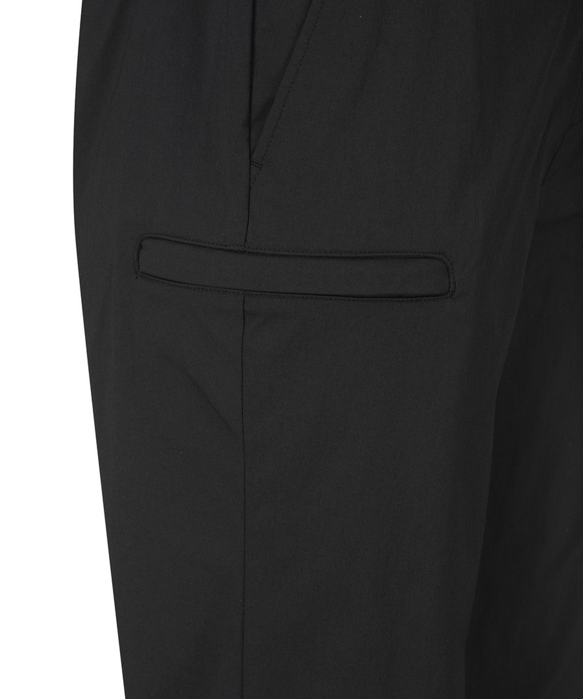디스커버리 익스페디션(DISCOVERY EXPEDITION) 남성 내추럴 우븐 조거 팬츠(SET-UP) (BLACK)