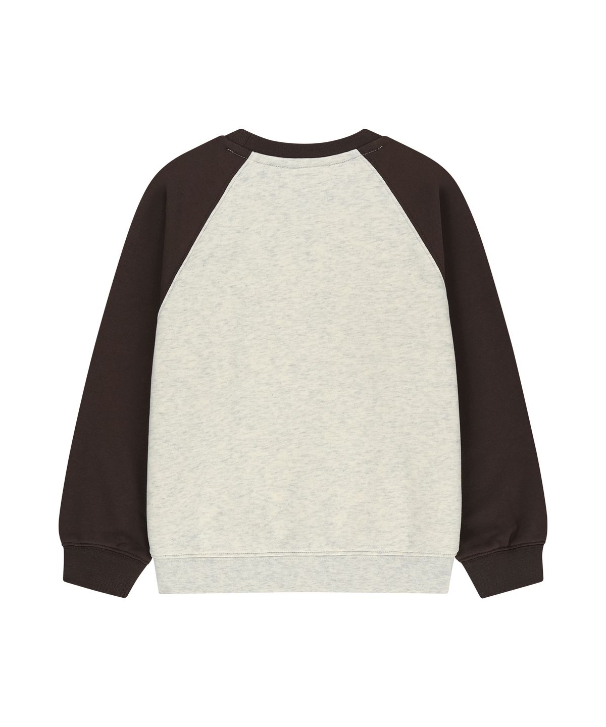 마리떼 키즈(MARITHÉ KIDS) KIDS RAGLAN BEAR GRAPHIC SWEATSHIRT brown
