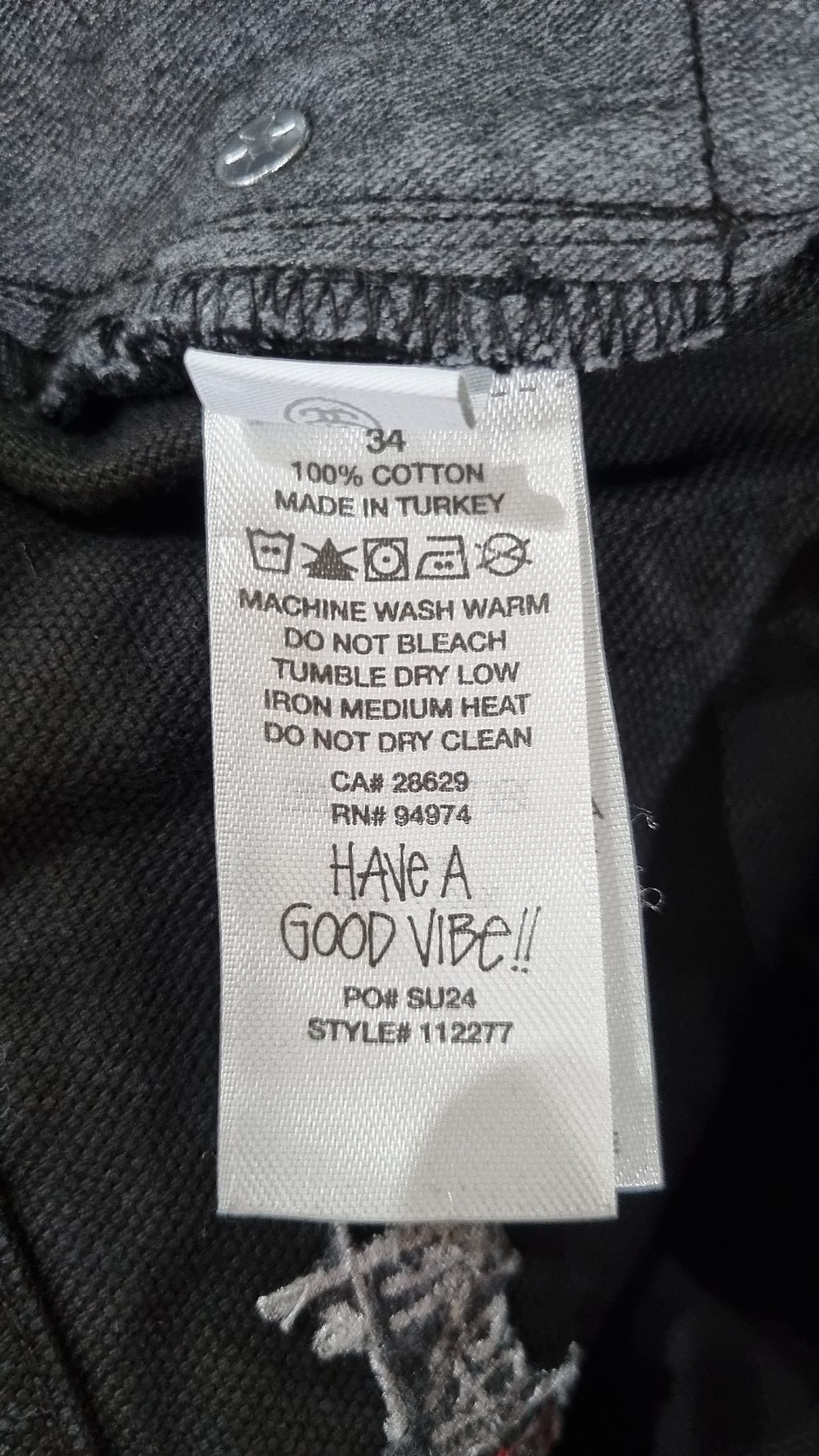 스투시(STUSSY) 숏팬츠 34