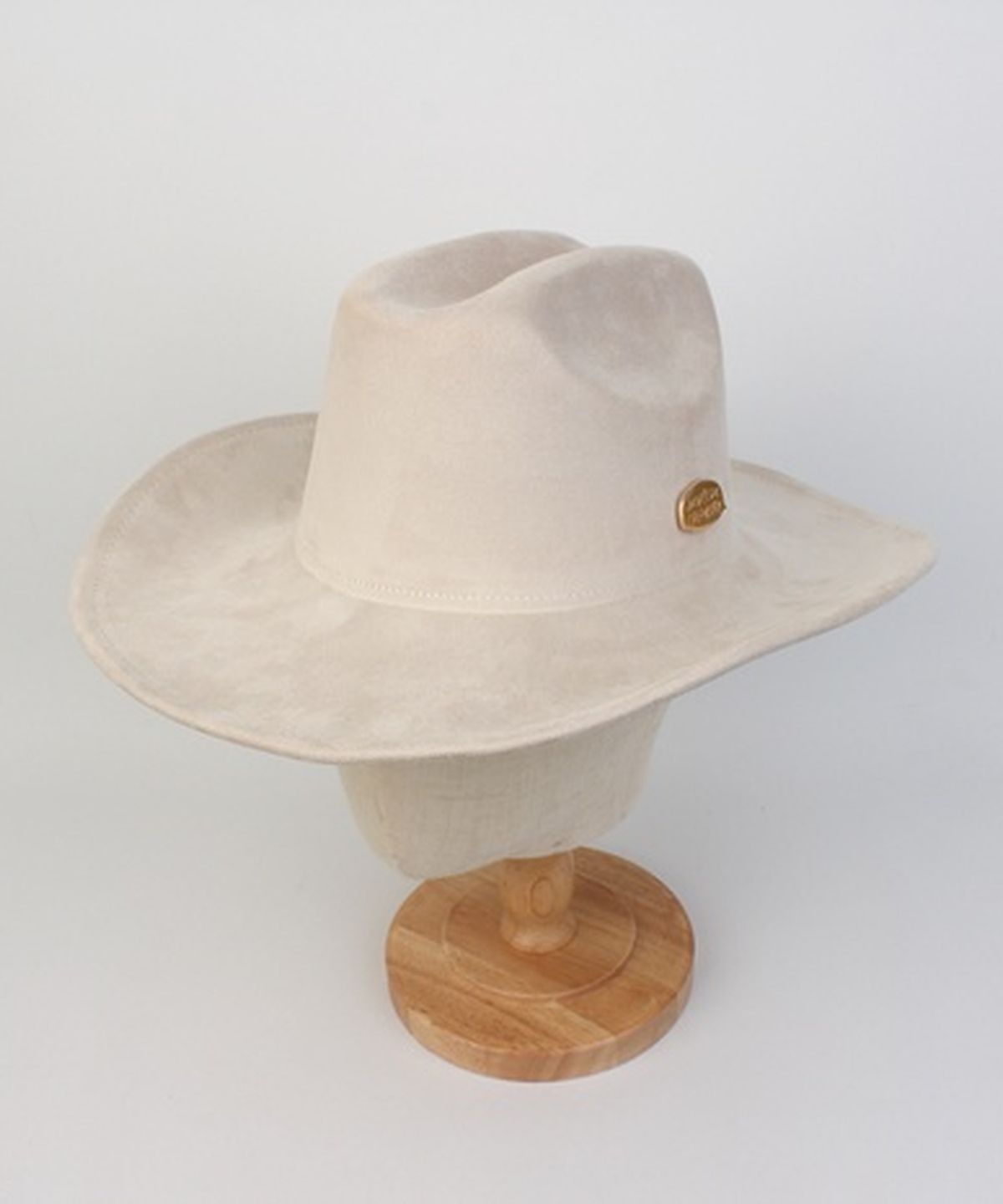 유니버셜 케미스트리(UNIVERSAL CHEMISTRY) Wire Cowboy Suede Ivory Long Fedora 페도라