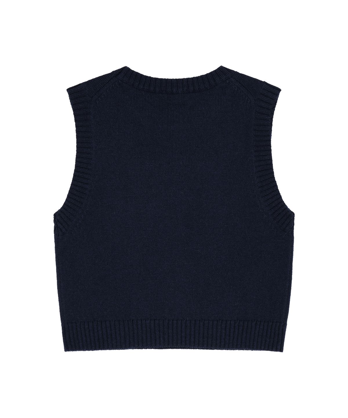 마리떼 키즈(MARITHÉ KIDS) KIDS BEAR CLASSIC LOGO KNIT VEST navy