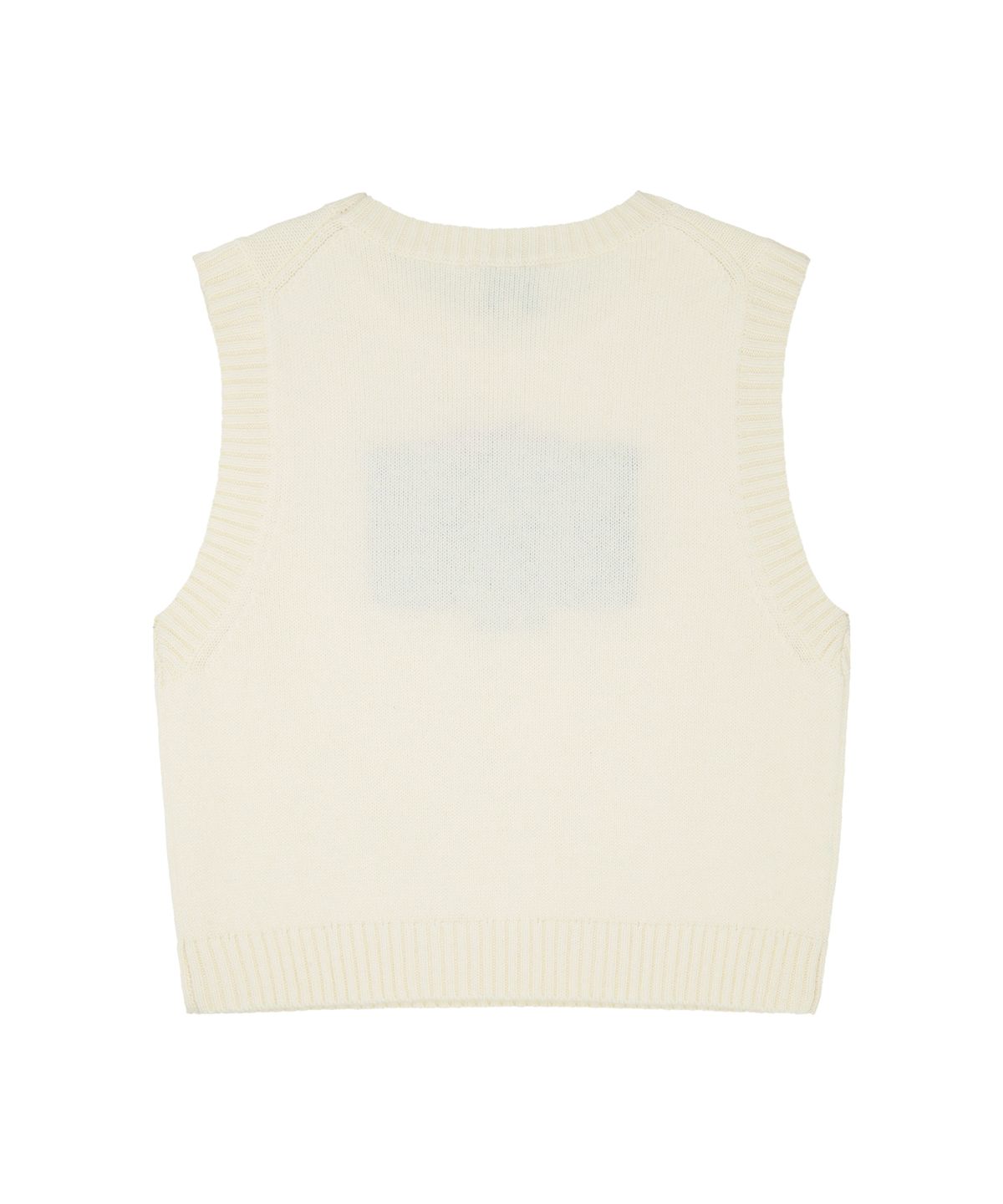마리떼 키즈(MARITHÉ KIDS) KIDS BEAR CLASSIC LOGO KNIT VEST cream