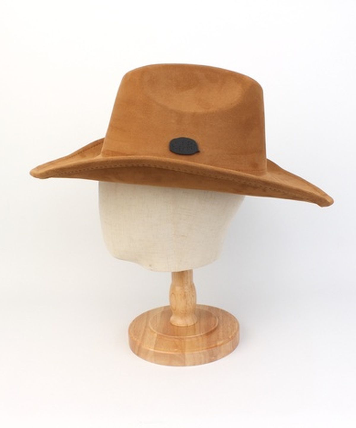 유니버셜 케미스트리(UNIVERSAL CHEMISTRY) Wire Cowboy Suede Camel Long Fedora 페도라