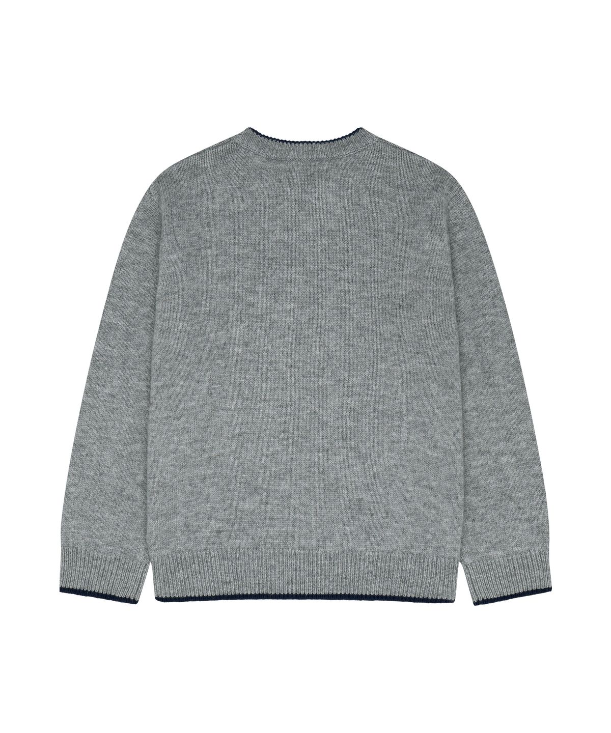 마리떼 키즈(MARITHÉ KIDS) KIDS BEAR KNIT PULLOVER heather gray