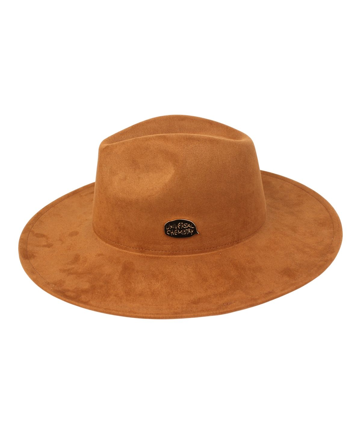 유니버셜 케미스트리(UNIVERSAL CHEMISTRY) Suede Simple Camel Fedora 페도라