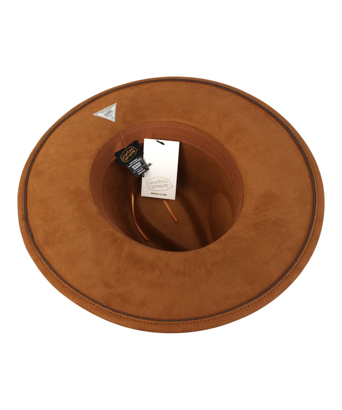 유니버셜 케미스트리(UNIVERSAL CHEMISTRY) Suede Simple Camel Fedora 페도라