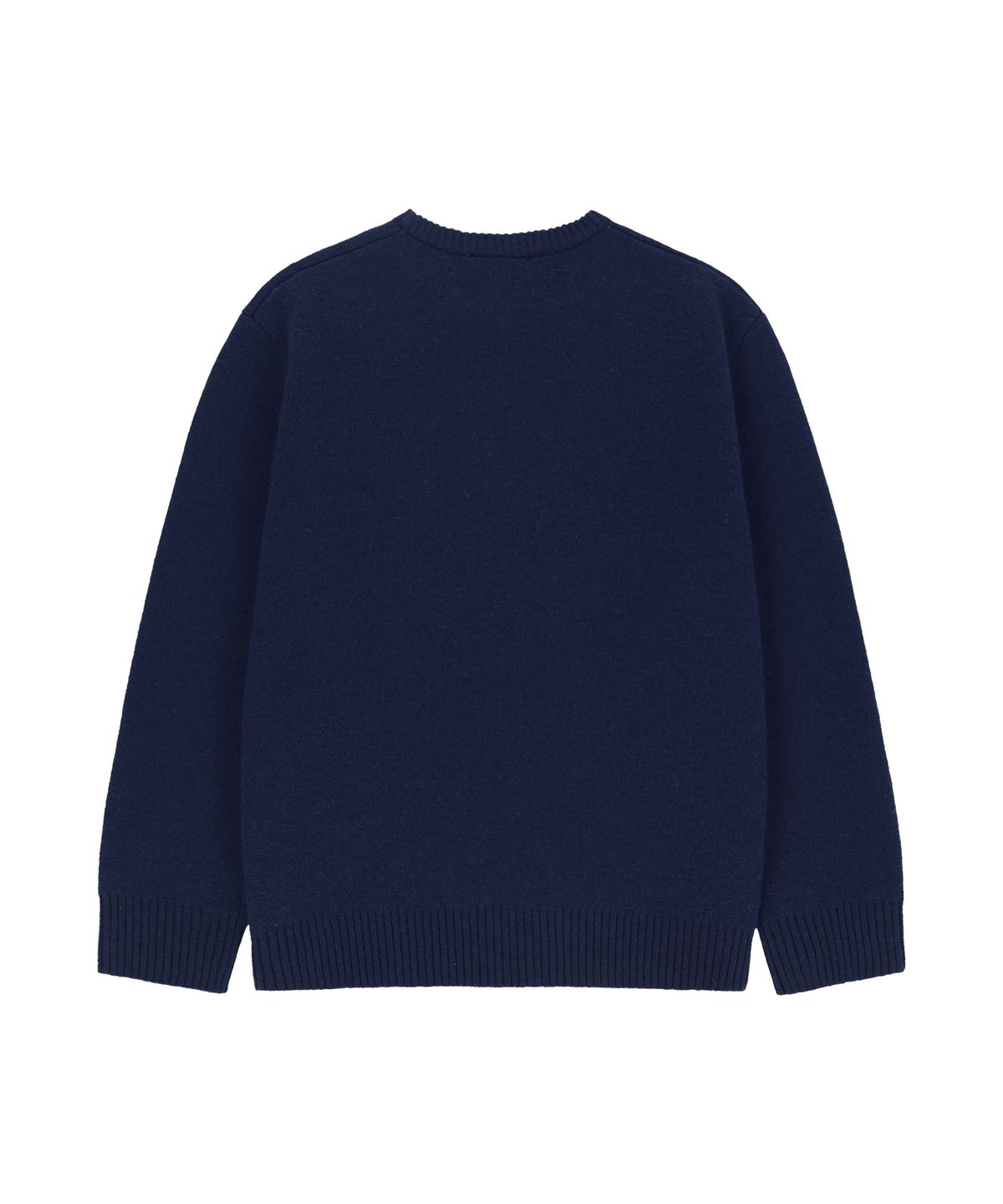 마리떼 키즈(MARITHÉ KIDS) KIDS BEAR CLASSIC LOGO KNIT PULLOVER navy
