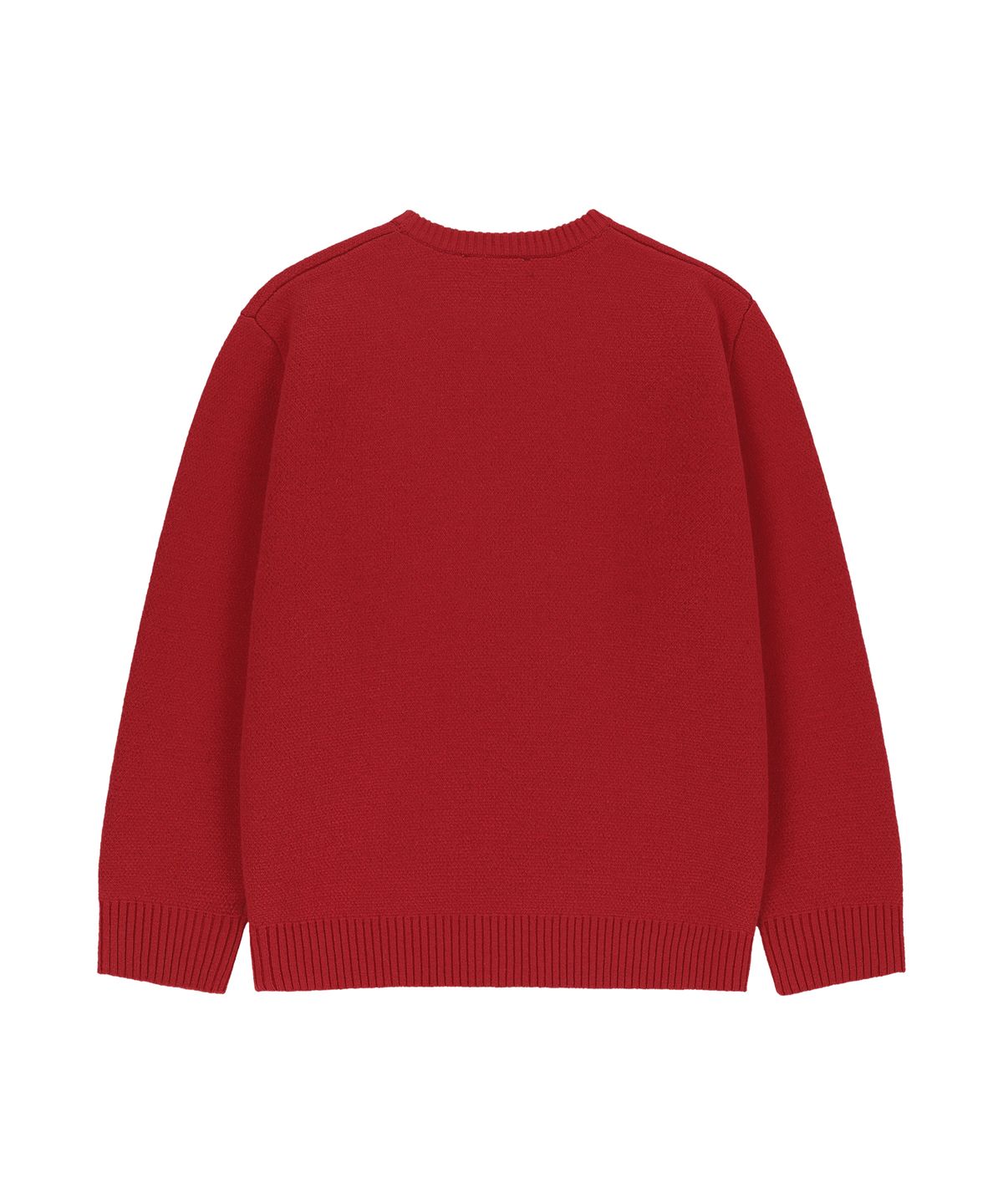 마리떼 키즈(MARITHÉ KIDS) KIDS BEAR CLASSIC LOGO KNIT PULLOVER red