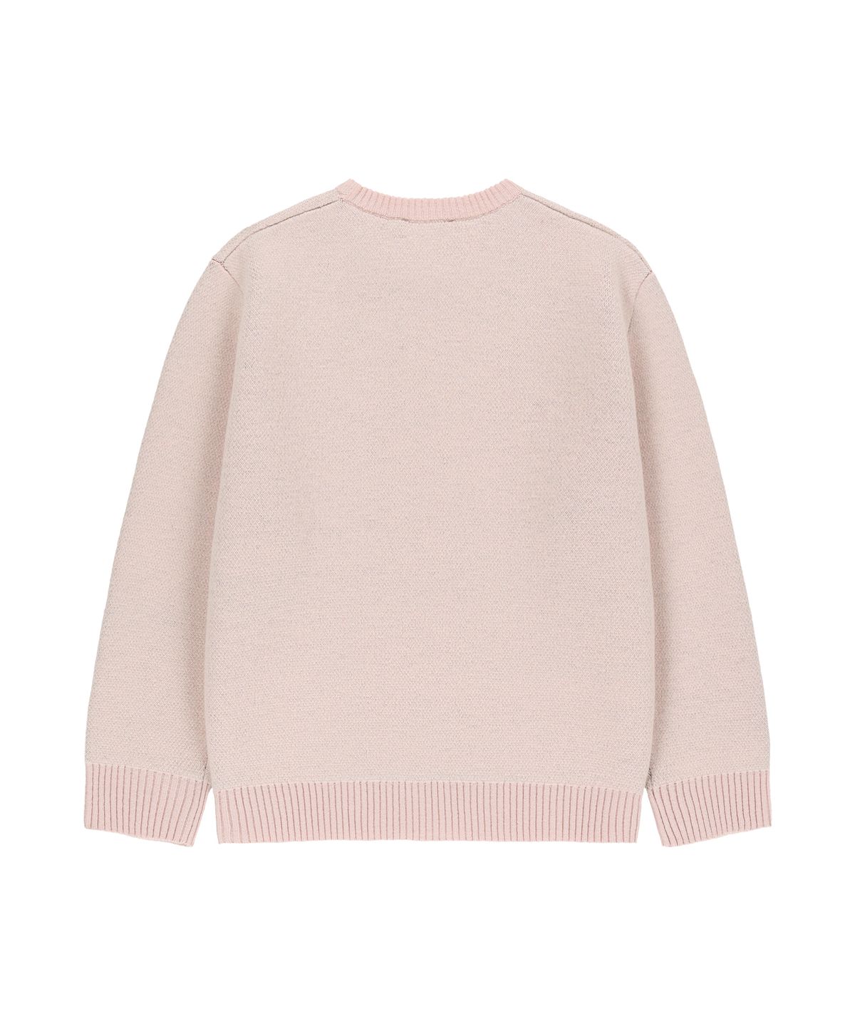마리떼 키즈(MARITHÉ KIDS) KIDS BEAR CLASSIC LOGO KNIT PULLOVER pink