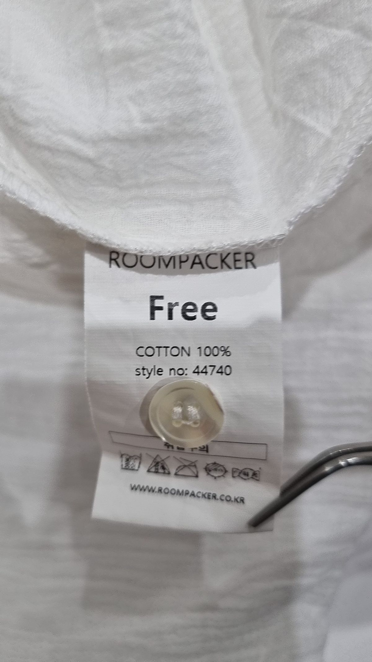 룸페커(ROOMPACKER) 캐주얼 셔츠 FREE