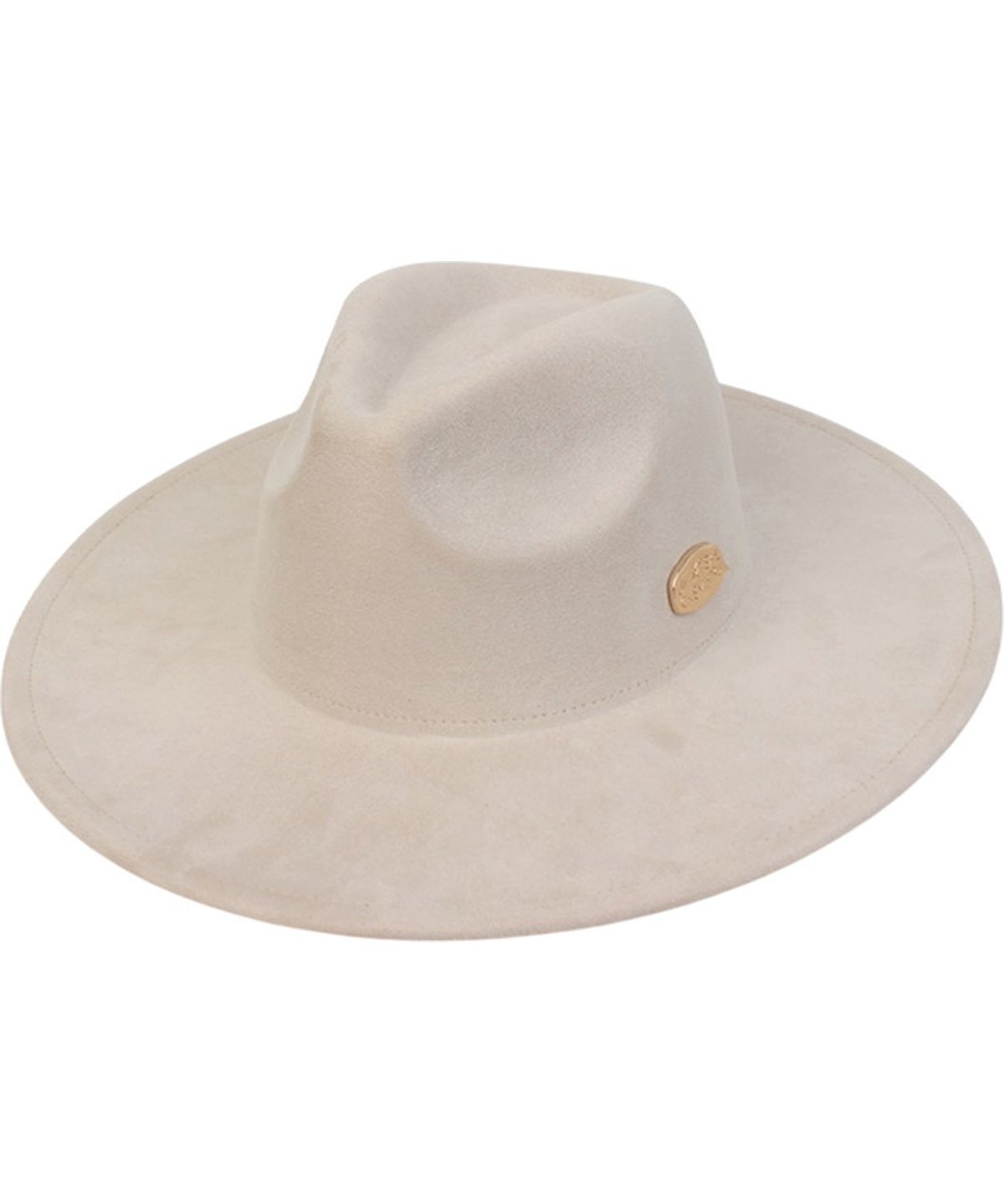 유니버셜 케미스트리(UNIVERSAL CHEMISTRY) Suede Simple Ivory Fedora 페도라