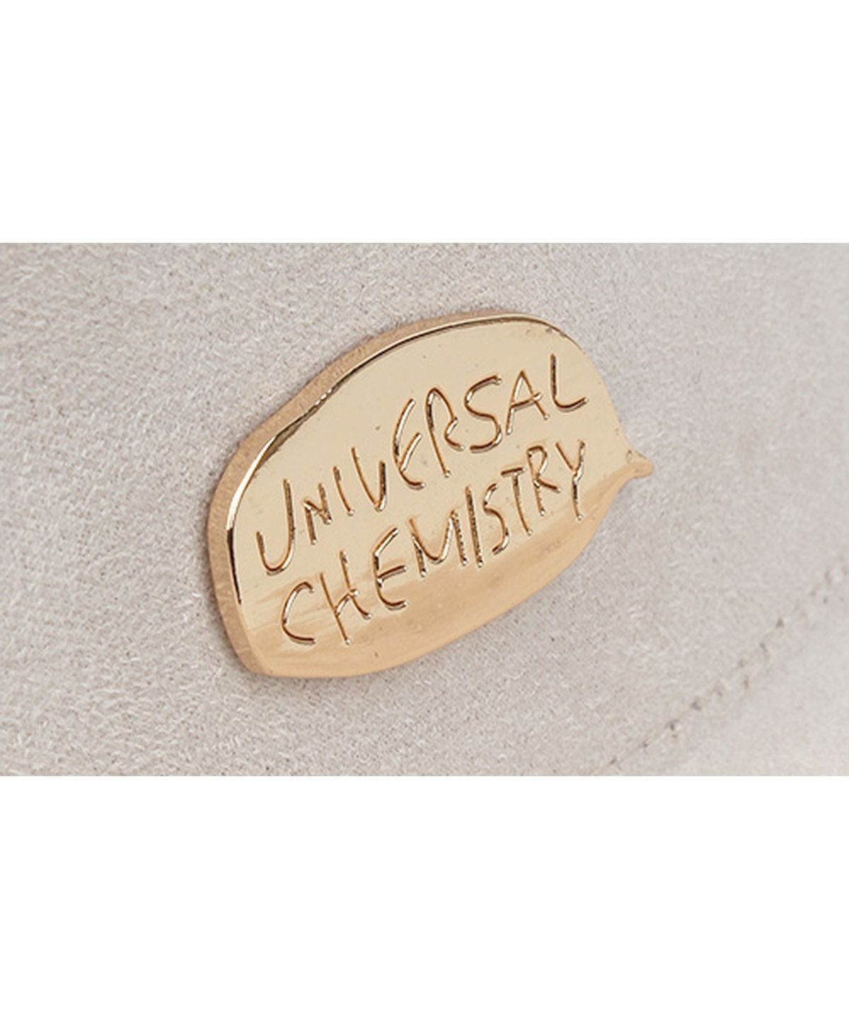 유니버셜 케미스트리(UNIVERSAL CHEMISTRY) Suede Simple Ivory Fedora 페도라