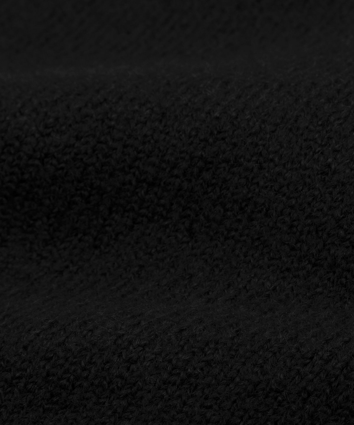 레테르코모(LETTERCOMO) 시그니처 히든 울 니트 자켓 블랙