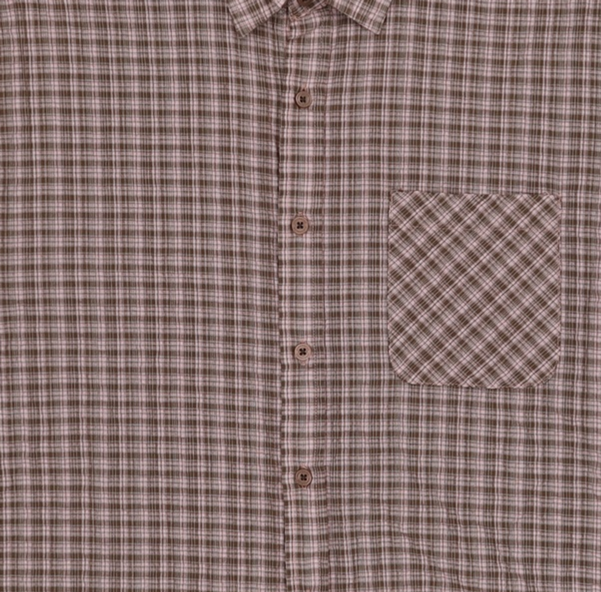 어반드레스(AVANDRESS) French Linen Like Slim Crop shirt - 4COL M