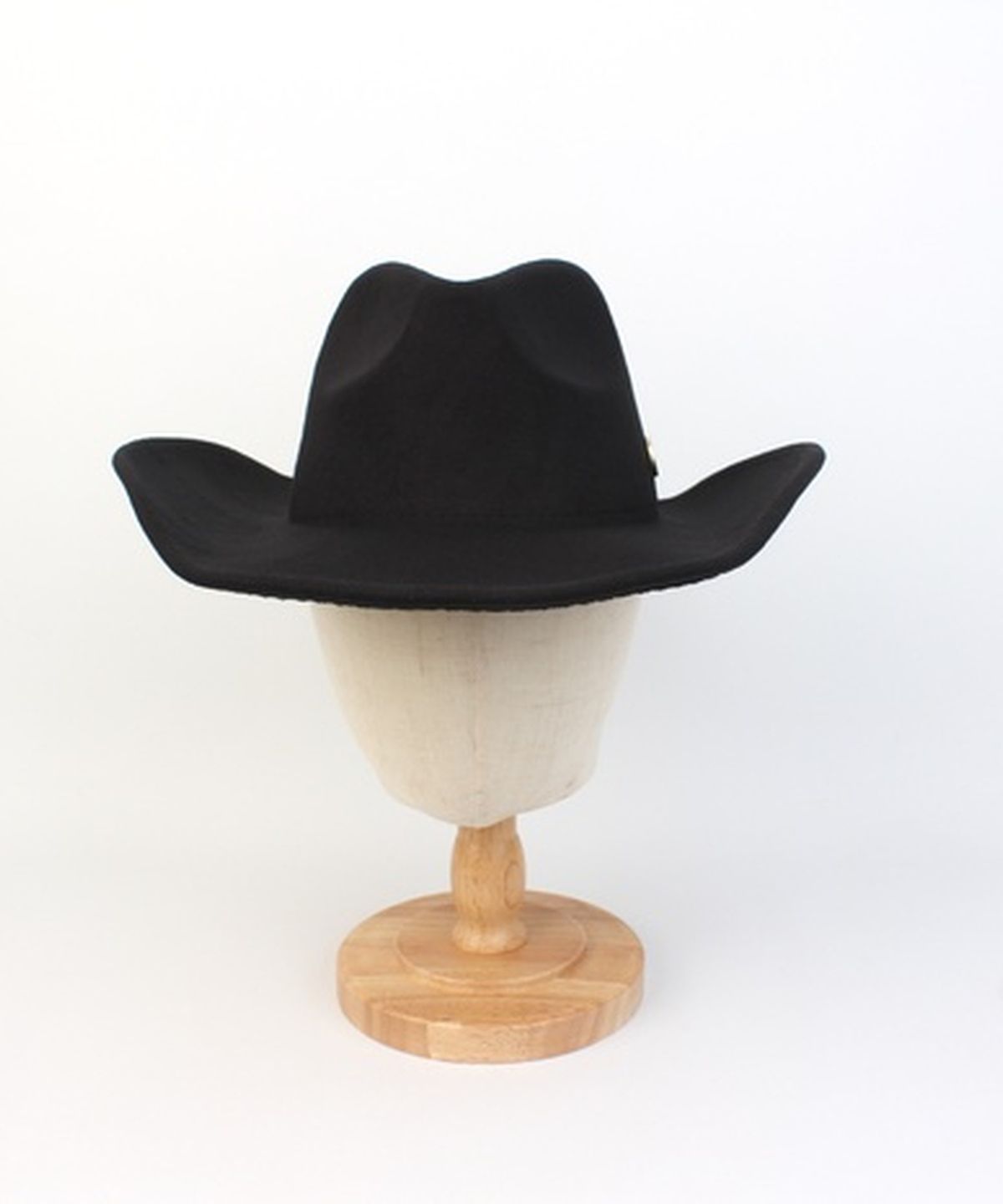 유니버셜 케미스트리(UNIVERSAL CHEMISTRY) Cowboy Wool Black Long Fedora  페도라