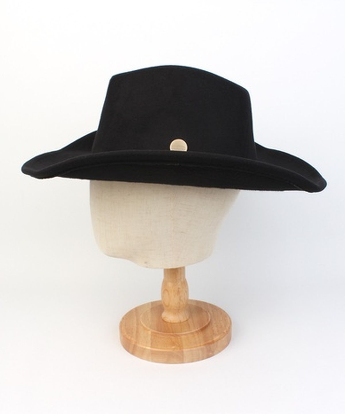 유니버셜 케미스트리(UNIVERSAL CHEMISTRY) Cowboy Wool Black Long Fedora  페도라