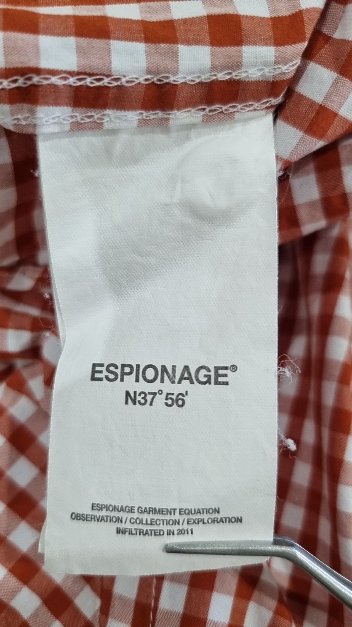 에스피오나지(ESPIONAGE) 캐주얼 셔츠 M