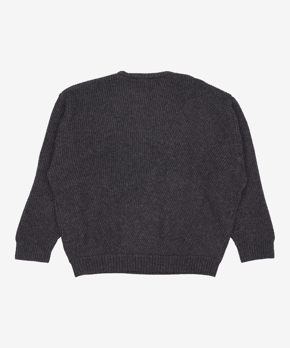 유스(YOUTH) Irregular Sweater - Charcoal Grey M