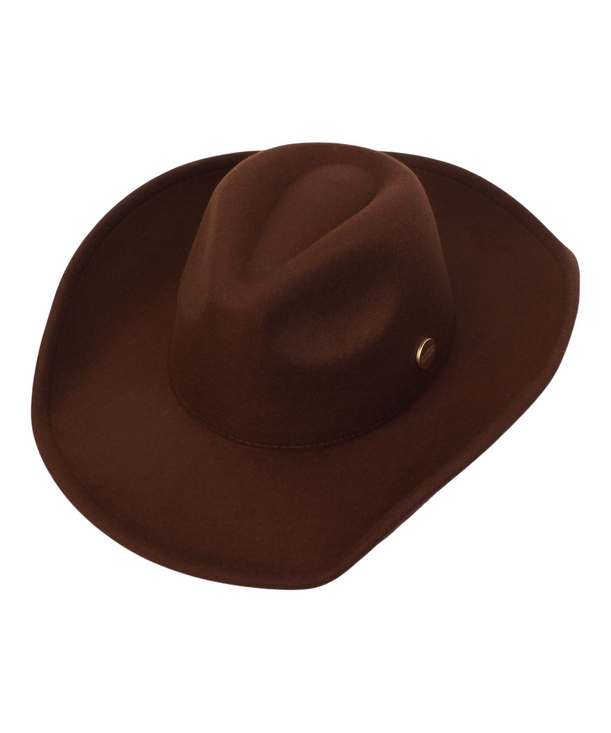 유니버셜 케미스트리(UNIVERSAL CHEMISTRY) Cowboy Wool Brown Long Fedora 페도라