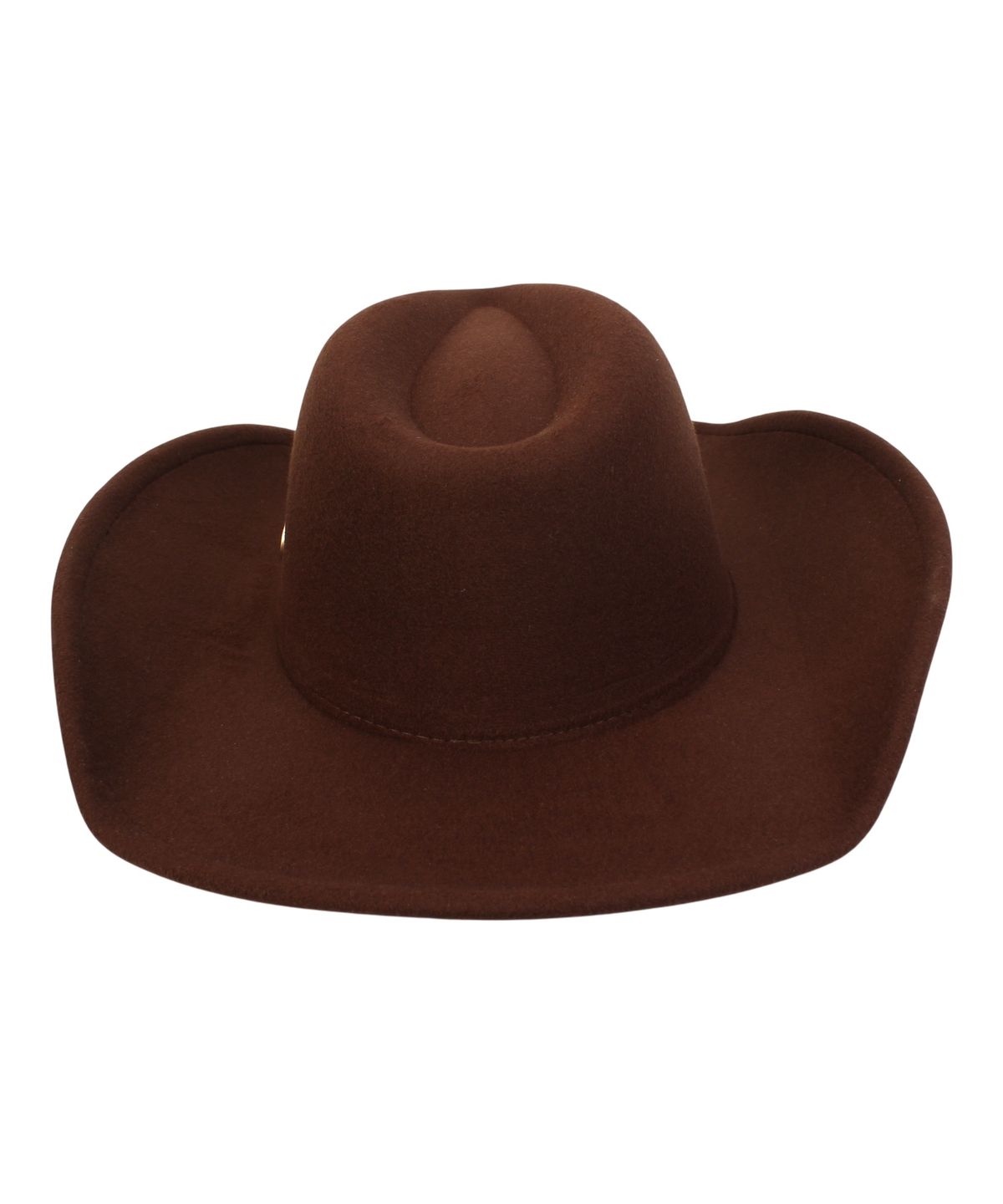 유니버셜 케미스트리(UNIVERSAL CHEMISTRY) Cowboy Wool Brown Long Fedora 페도라