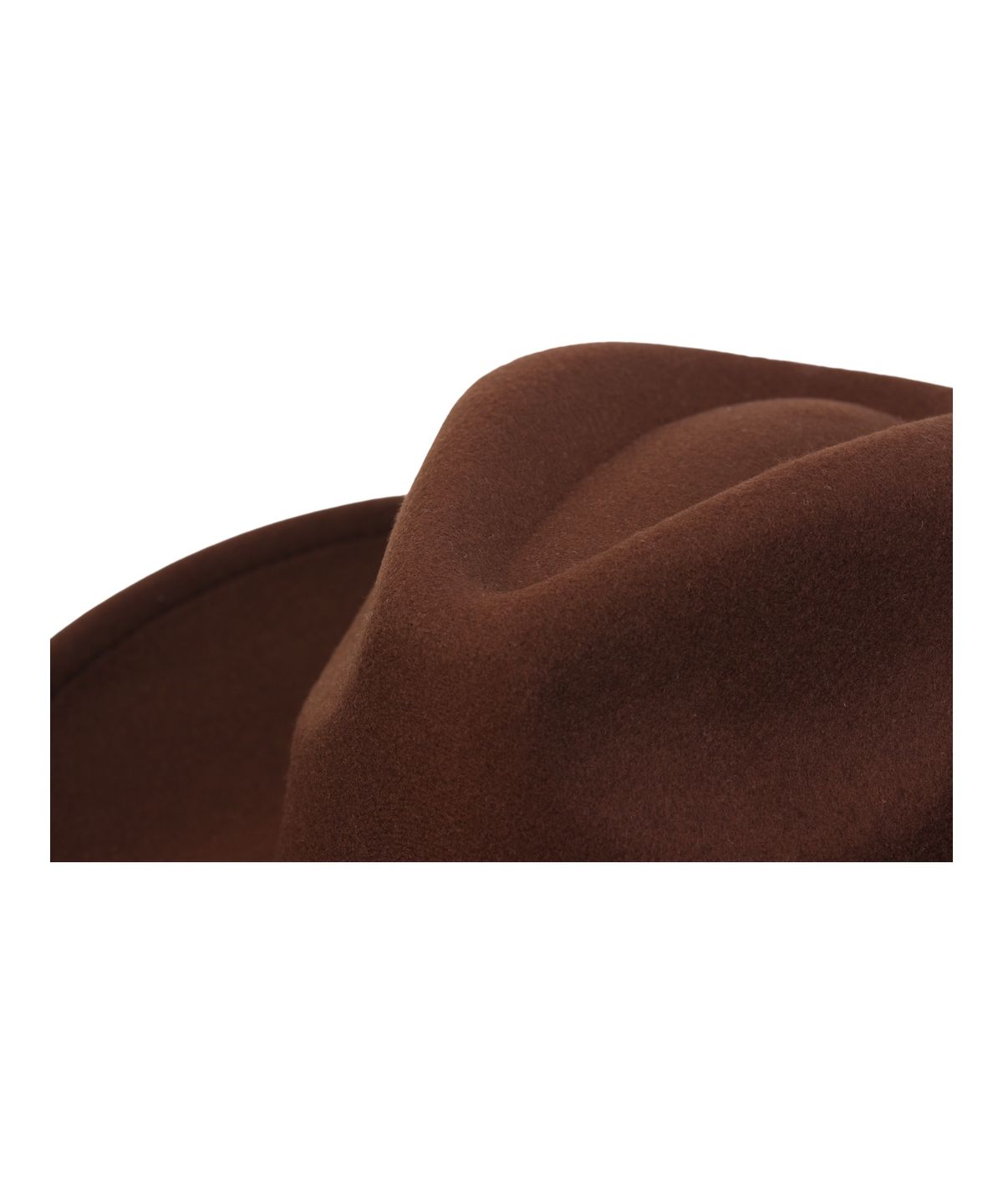 유니버셜 케미스트리(UNIVERSAL CHEMISTRY) Cowboy Wool Brown Long Fedora 페도라