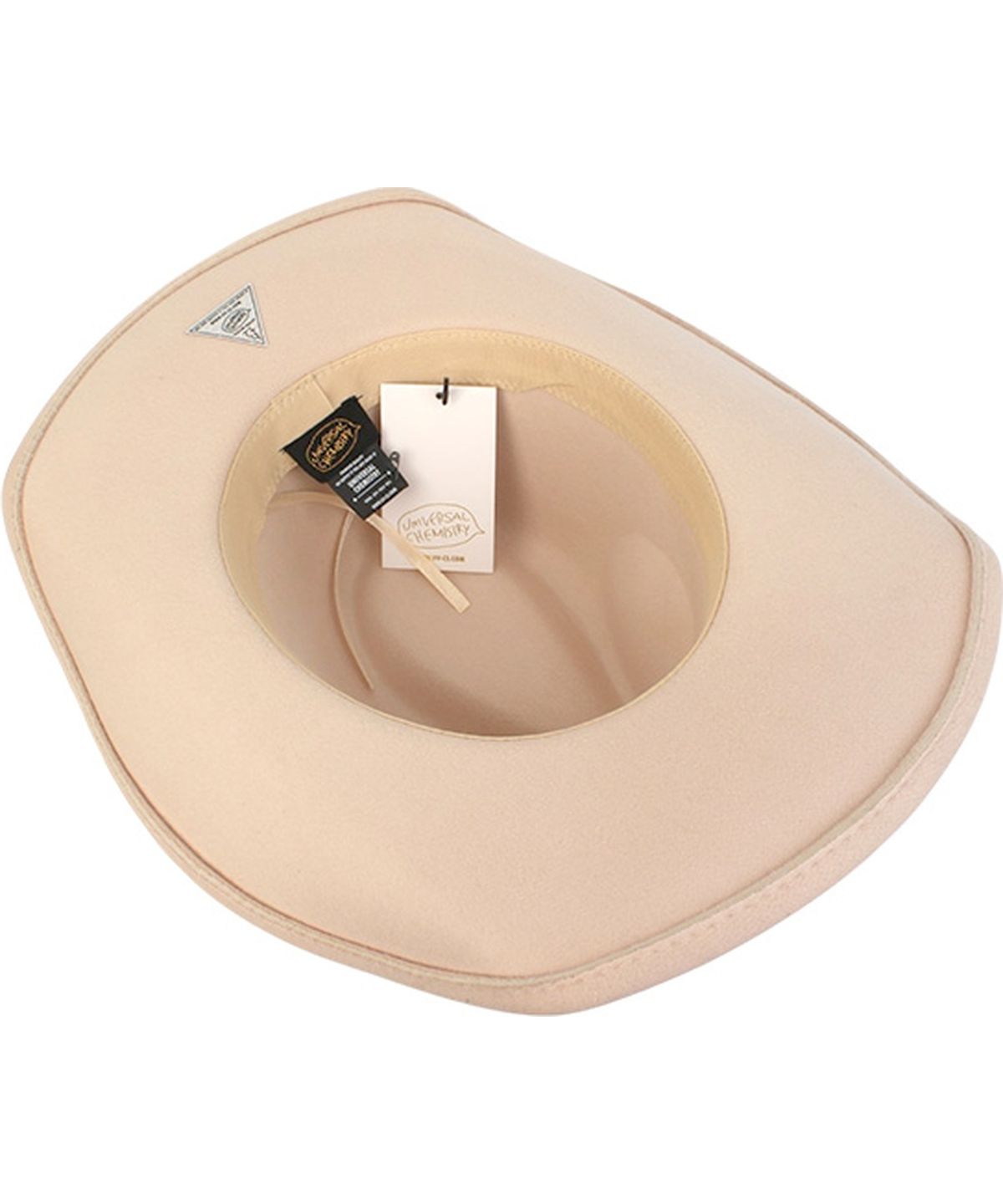 유니버셜 케미스트리(UNIVERSAL CHEMISTRY) Cowboy Wool Ivory Long Fedora 페도라
