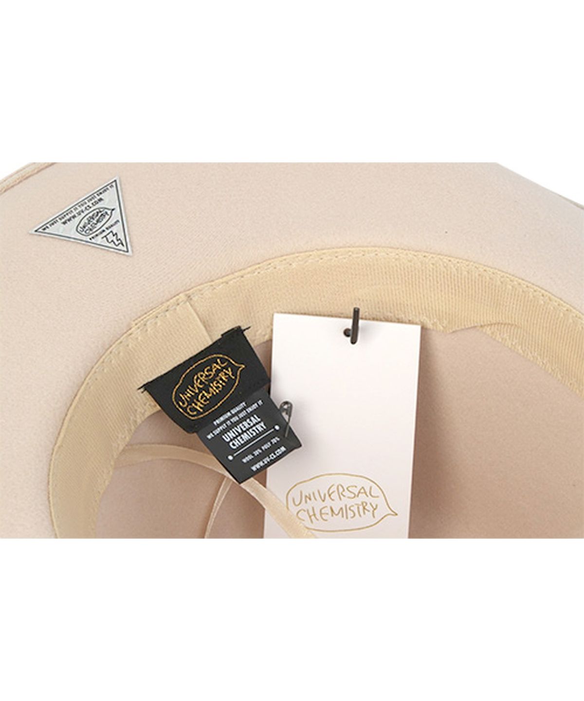 유니버셜 케미스트리(UNIVERSAL CHEMISTRY) Cowboy Wool Ivory Long Fedora 페도라
