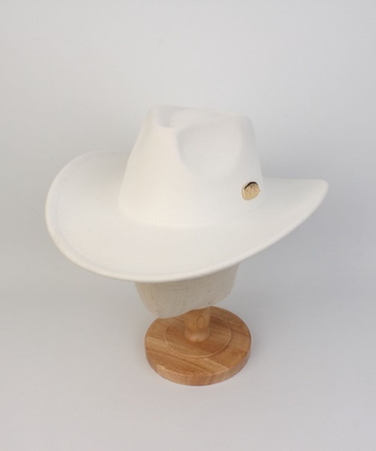 유니버셜 케미스트리(UNIVERSAL CHEMISTRY) Cowboy Wool White Fedora 페도라