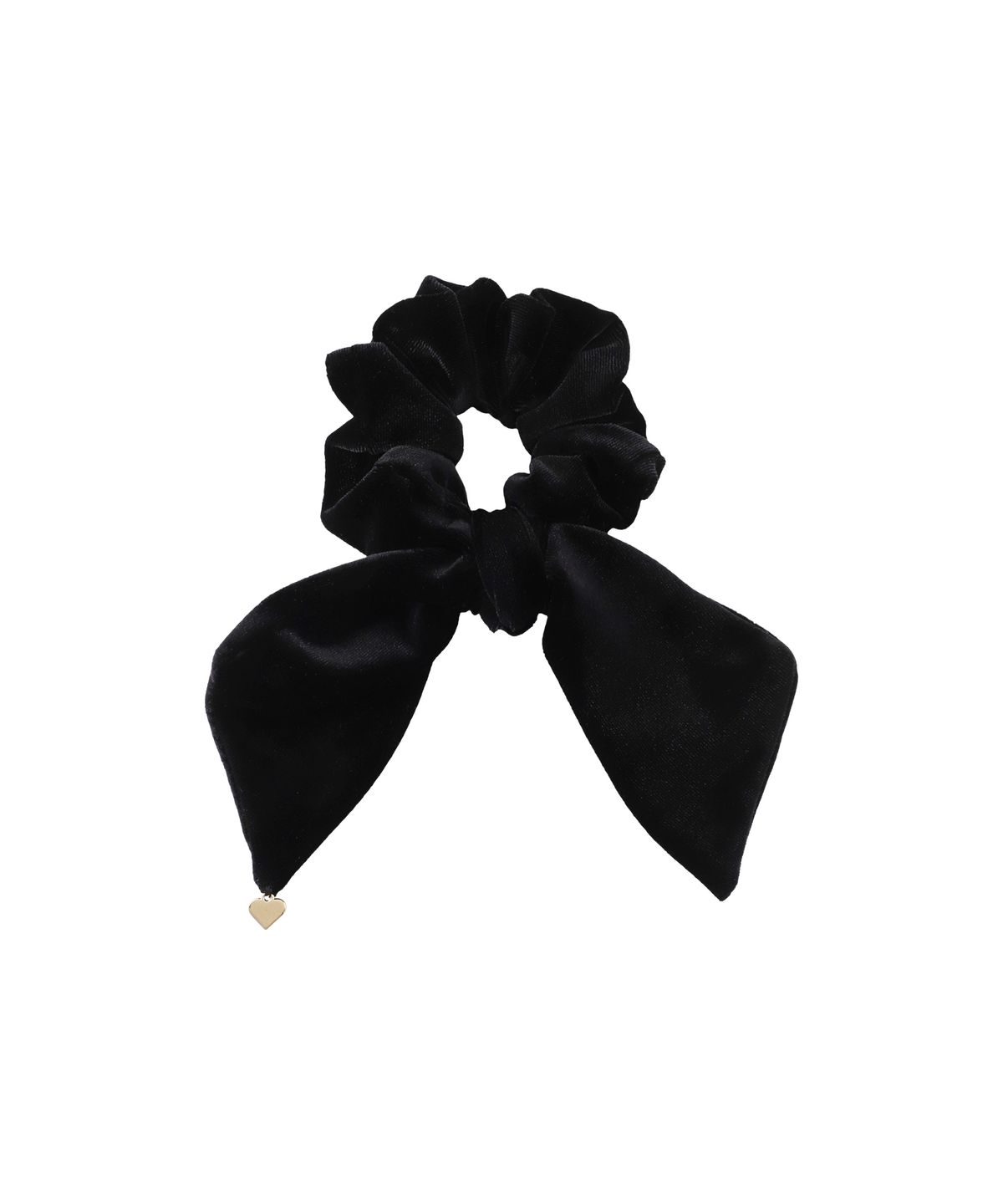 마리떼 키즈(MARITHÉ KIDS) KIDS VELVET RIBBON SCRUNCHIE black