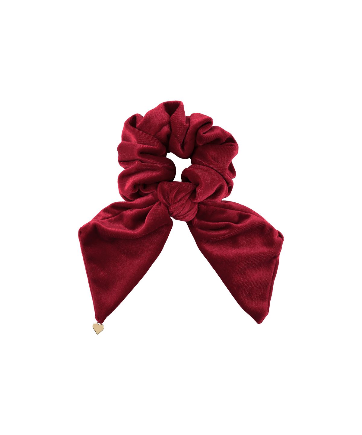 마리떼 키즈(MARITHÉ KIDS) KIDS VELVET RIBBON SCRUNCHIE red