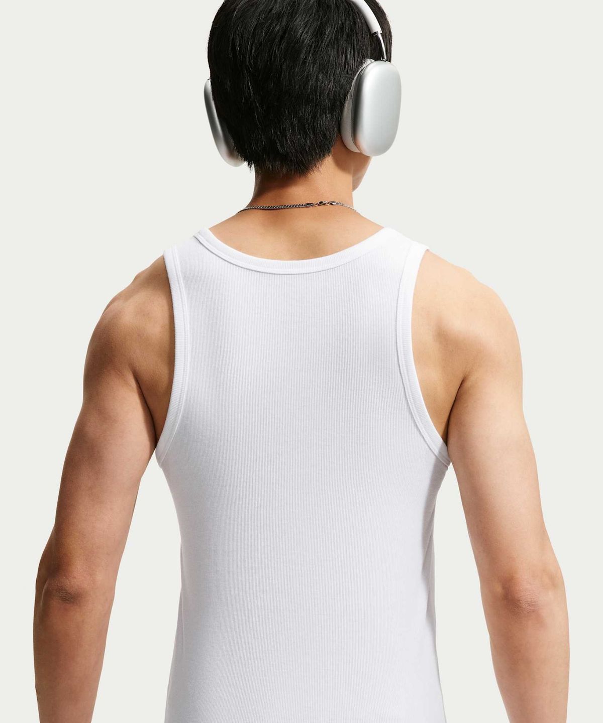 나이키(NIKE) N.A.C. 드라이 핏 골지 탱크 탑 M - 화이트 / IR8810-100