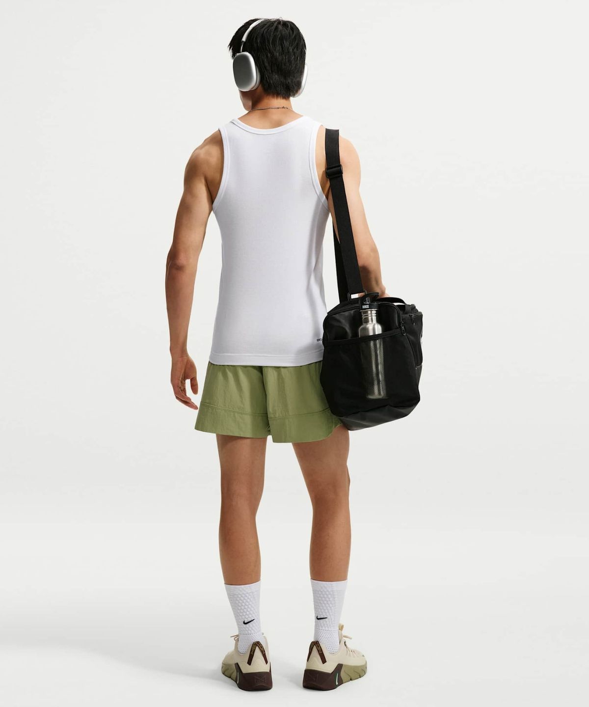 나이키(NIKE) N.A.C. 드라이 핏 골지 탱크 탑 M - 화이트 / IR8810-100